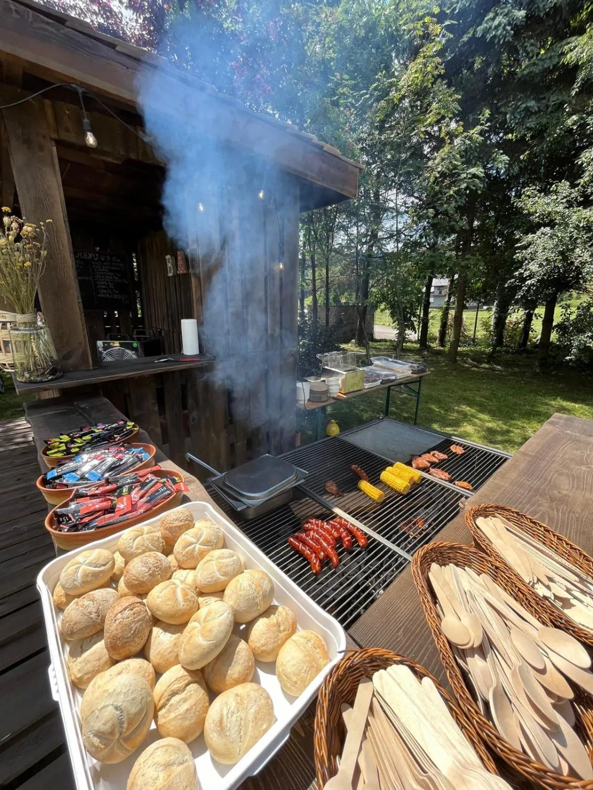 BBQ facilities in Końska Dolina