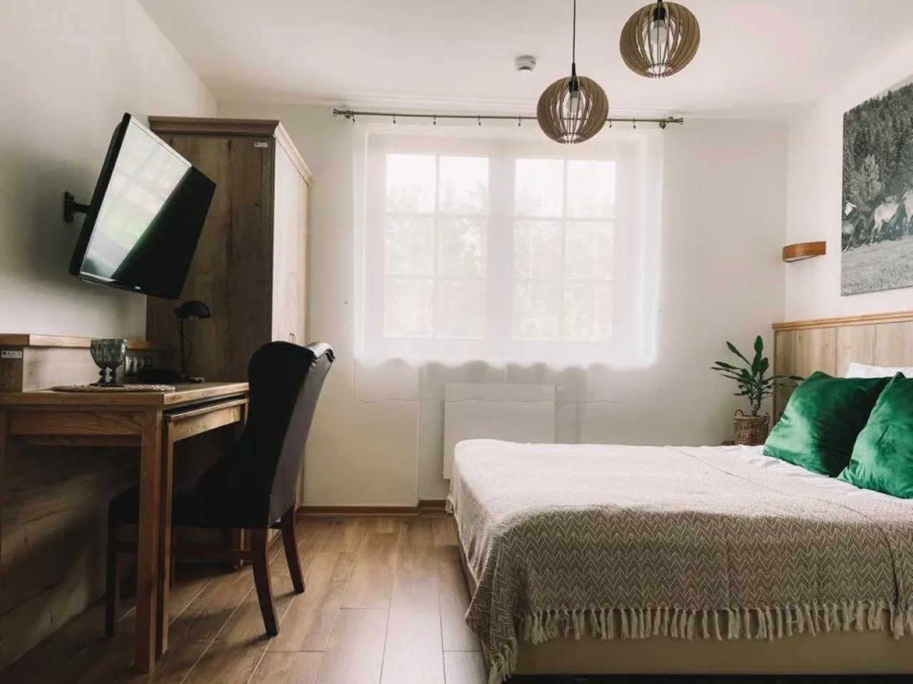 Bedroom, Bed in Końska Dolina