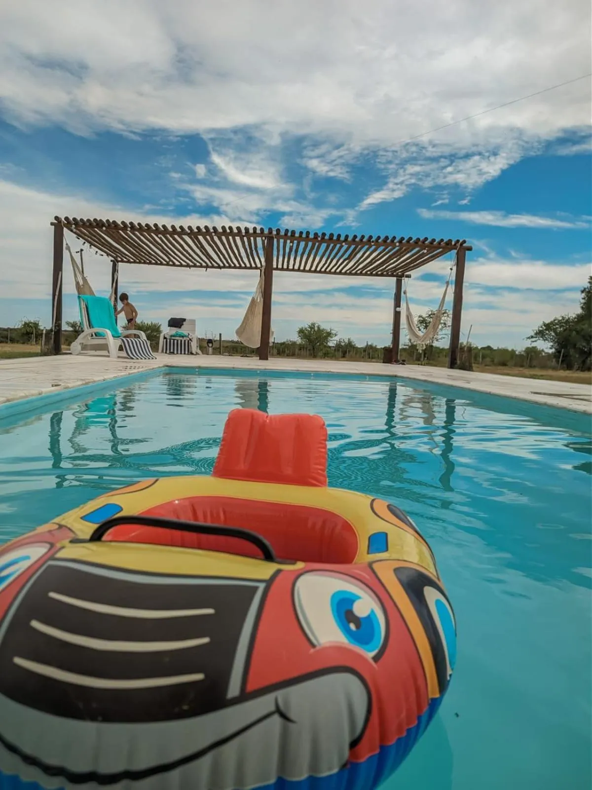 Swimming pool in Estancia San Agustin