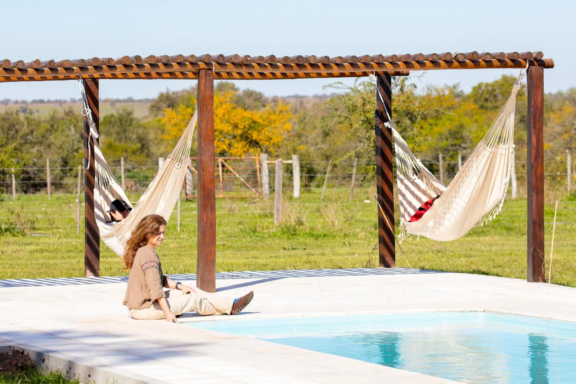 Swimming pool in Estancia San Agustin