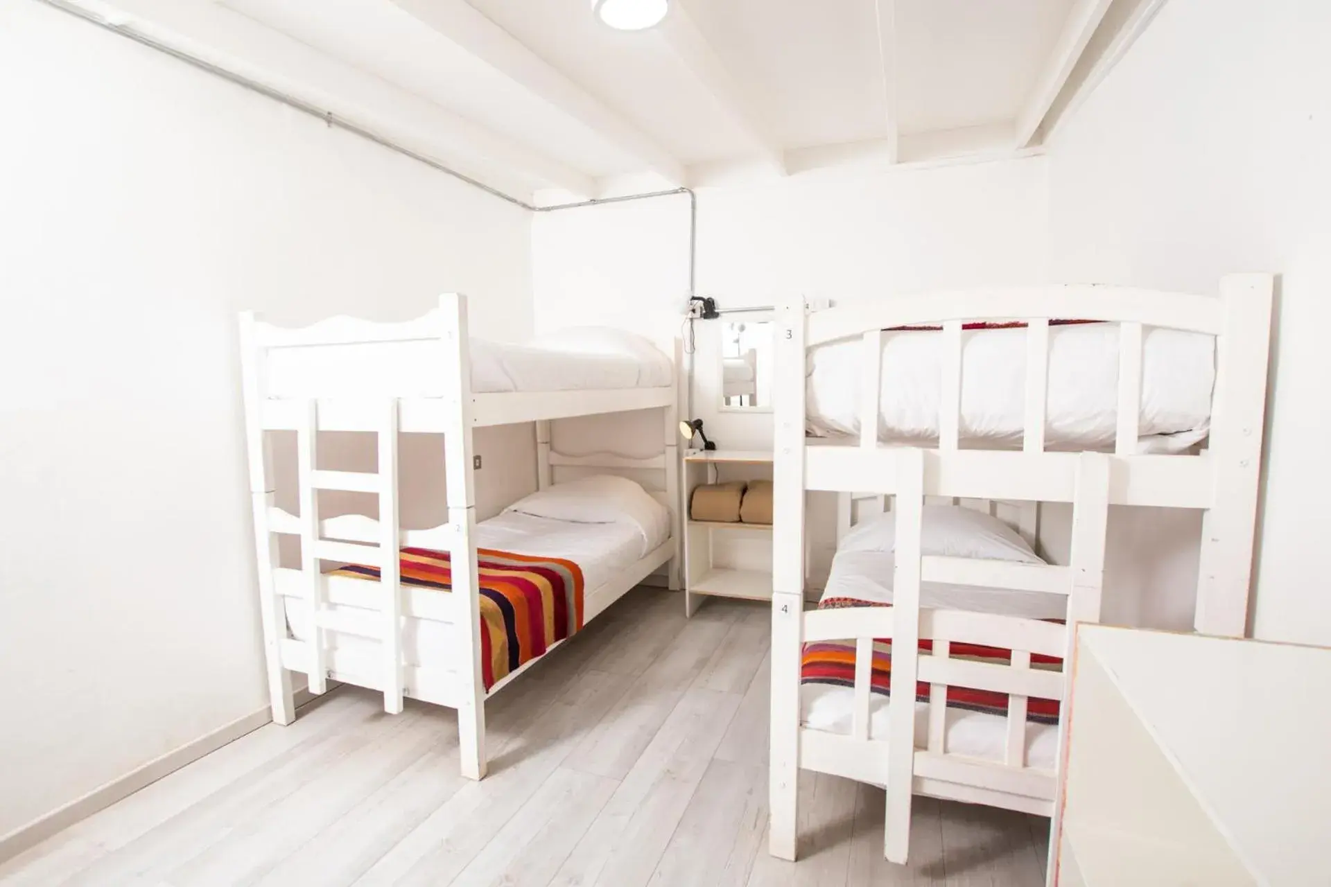 Bed in 4-Bed Male Dormitory Room in Hostal Copart Bed in 4-Bed Male Dormitory Room in Hostal Copart