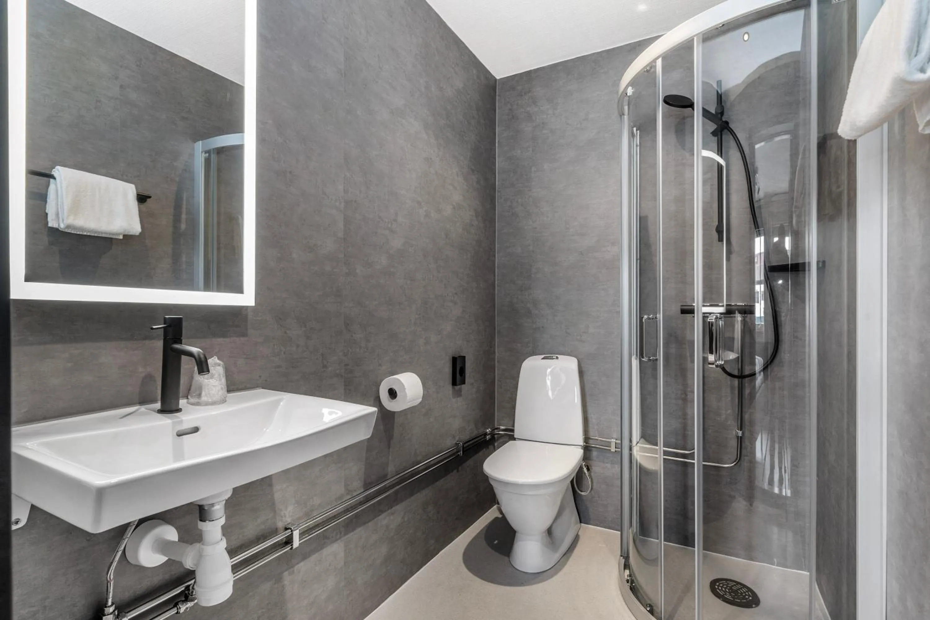 Bathroom in Frich's Rudshøgda