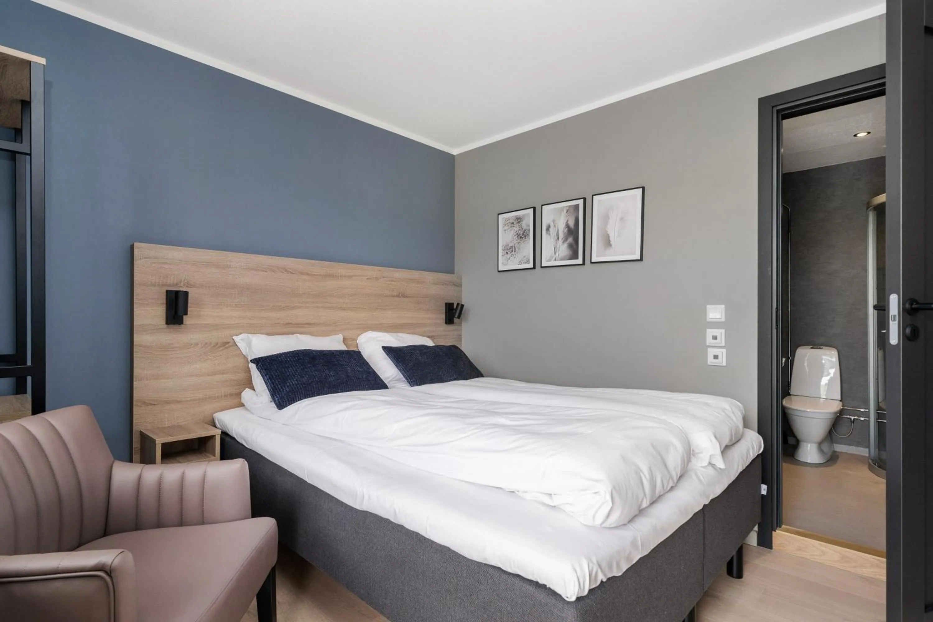 Bed in Frich's Rudshøgda