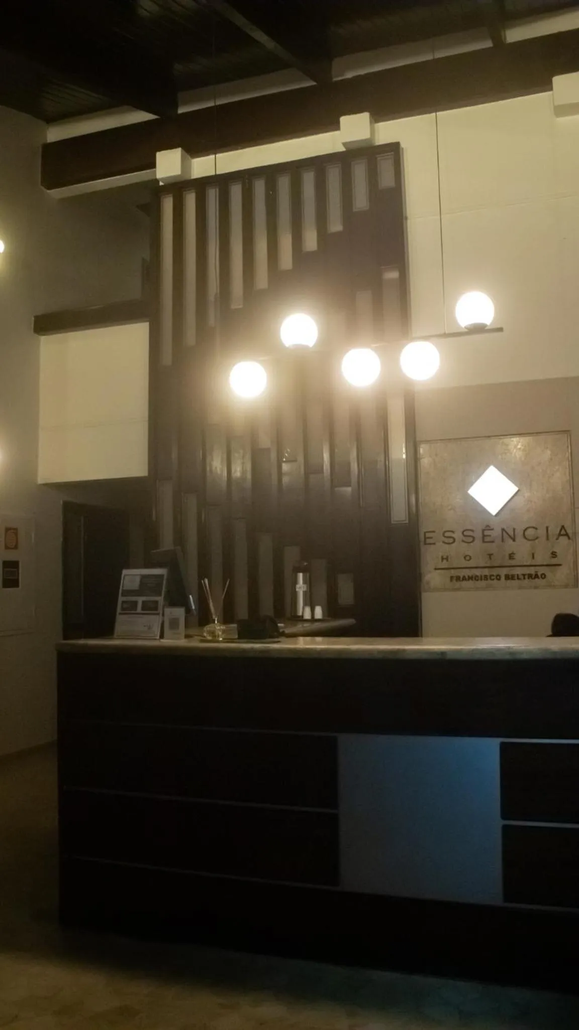 Lobby or reception in Essência Hotel Francisco Beltrão