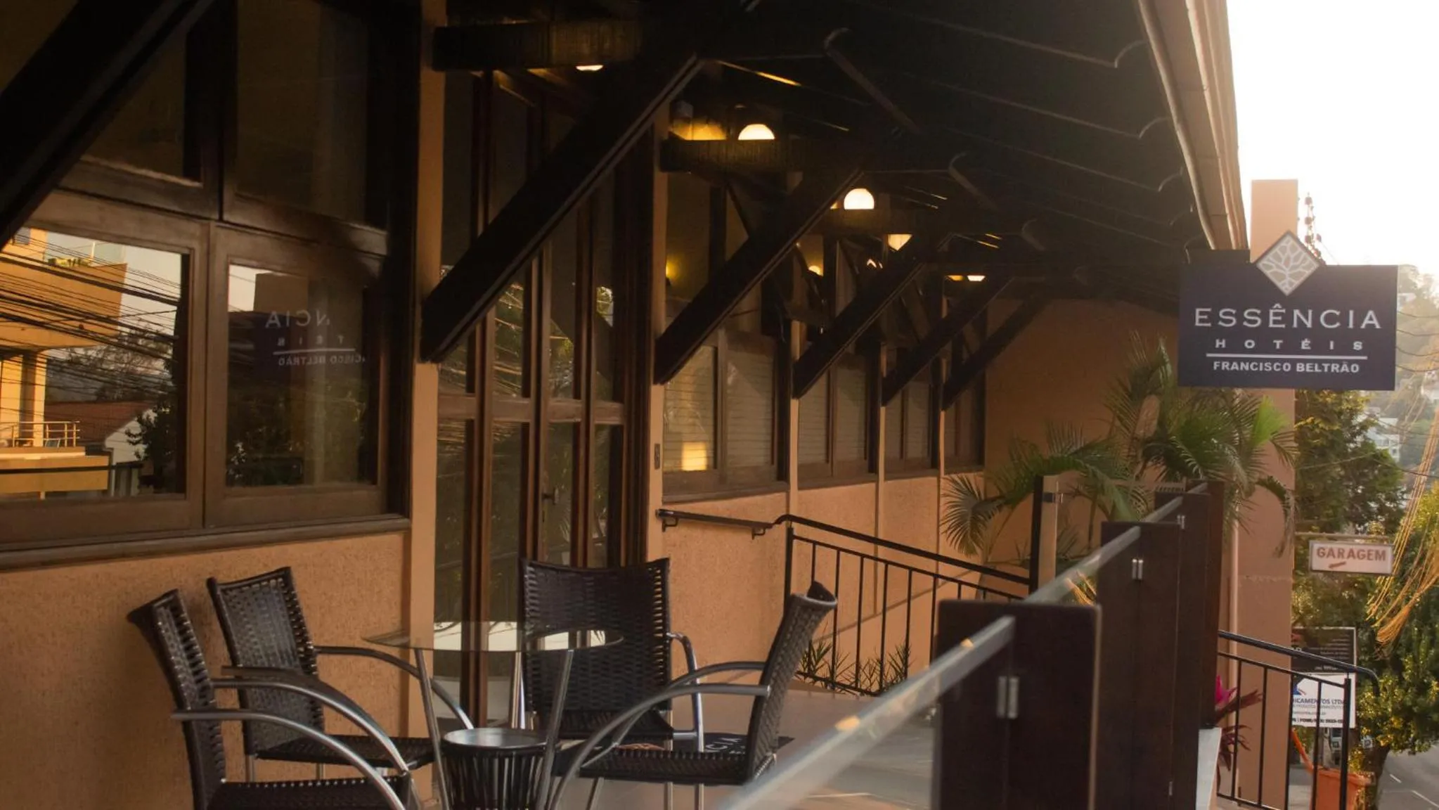 Facade/entrance in Essência Hotel Francisco Beltrão