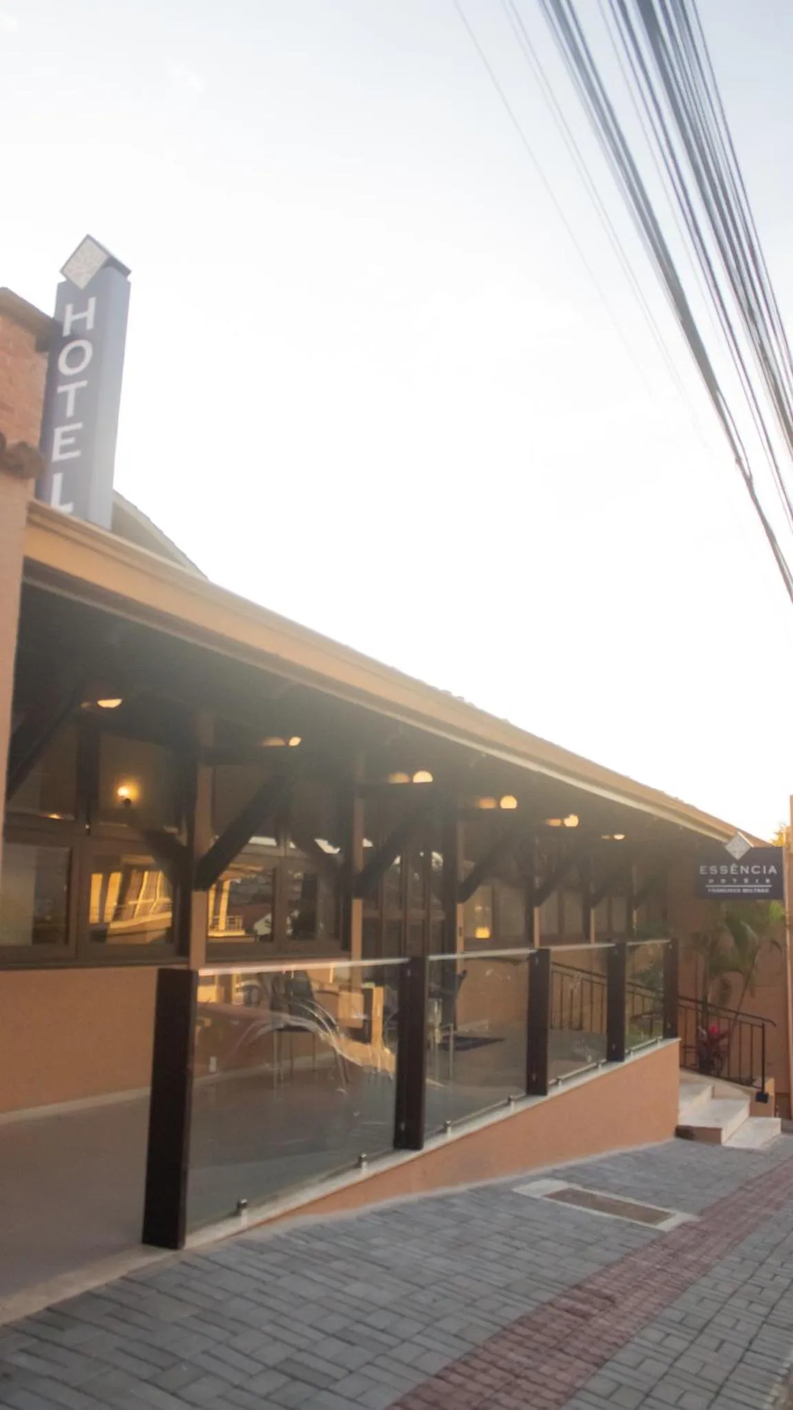 Facade/entrance in Essência Hotel Francisco Beltrão