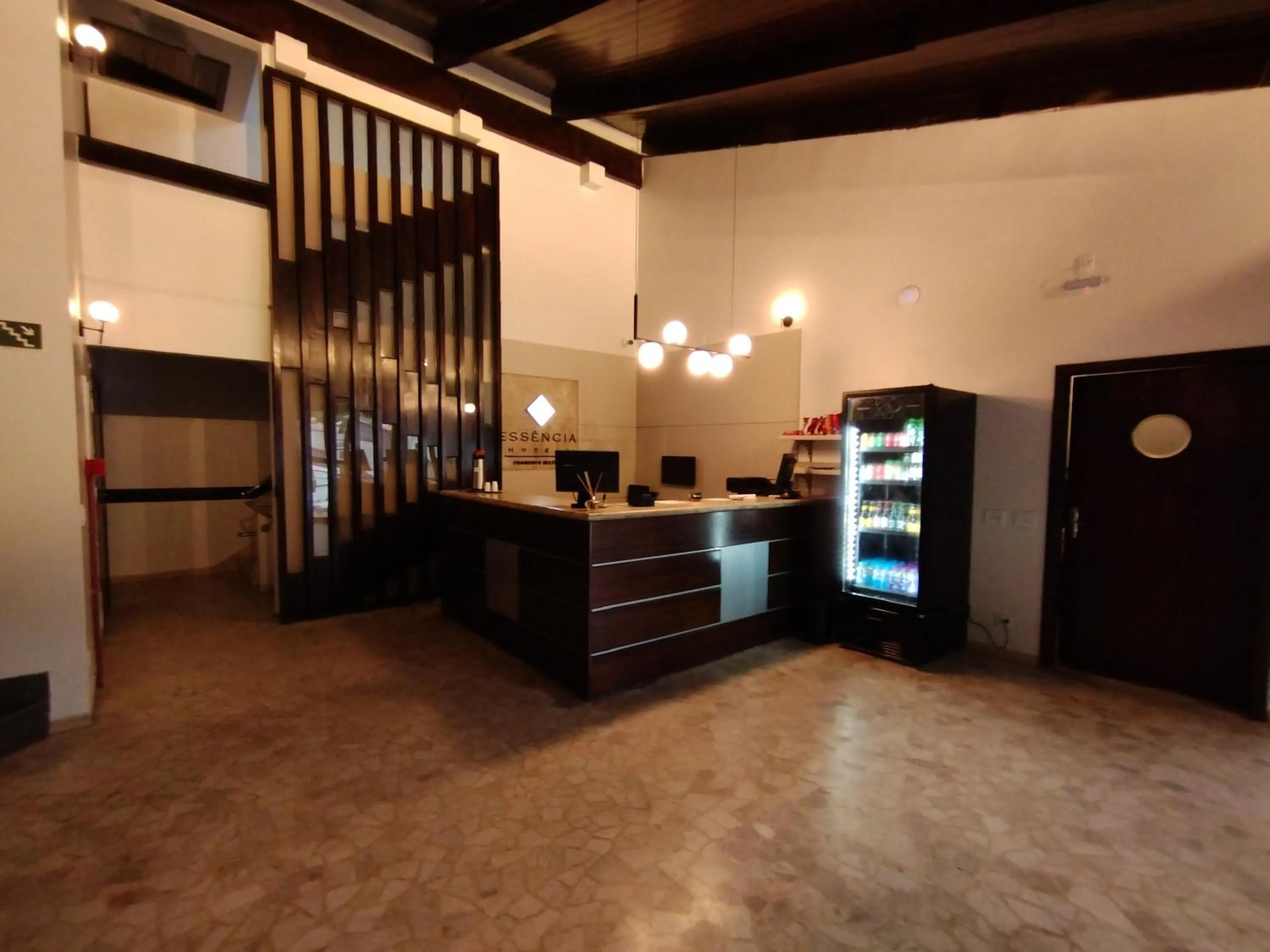 Lobby or reception in Essência Hotel Francisco Beltrão