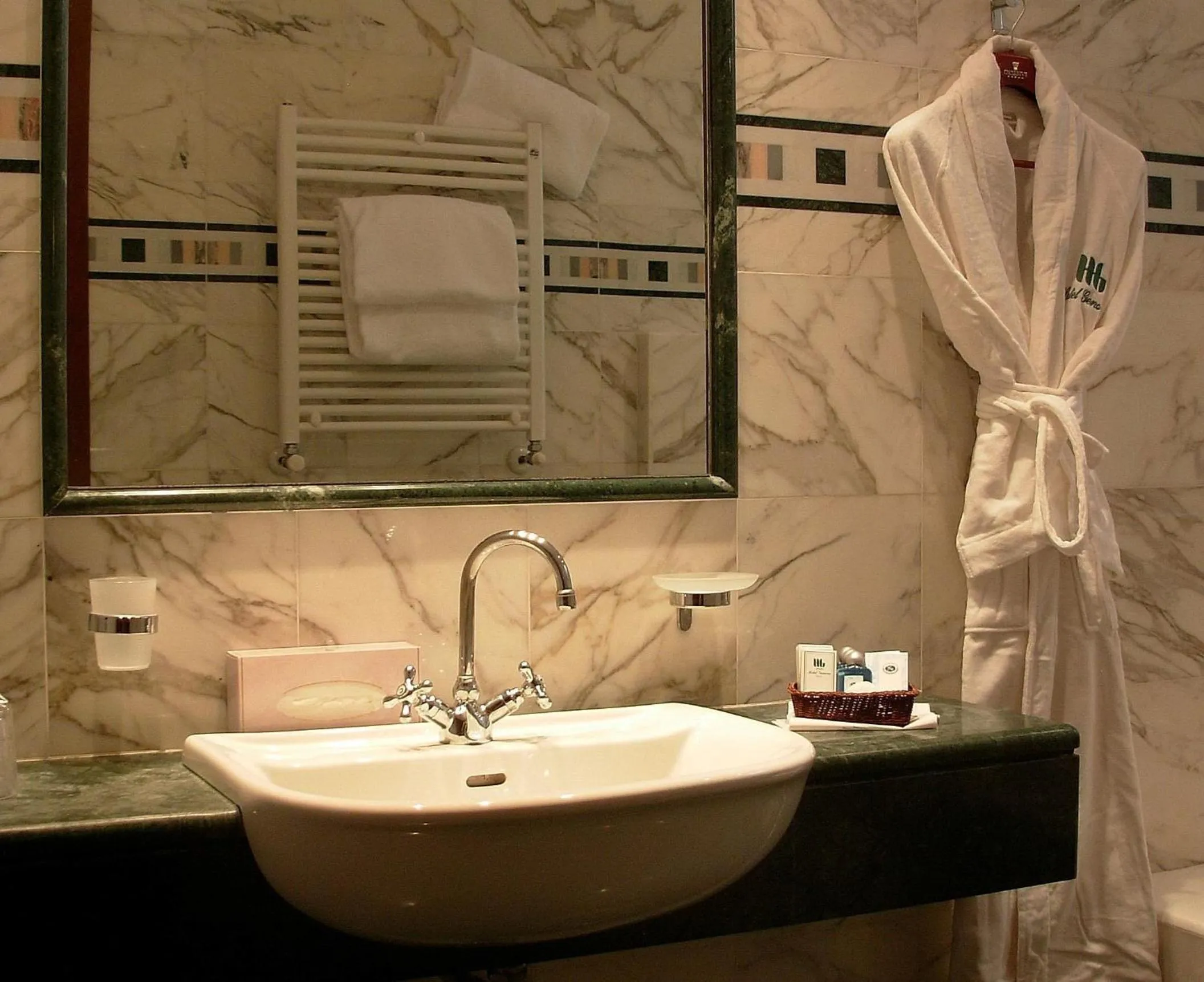 Bathroom in Hotel Genova