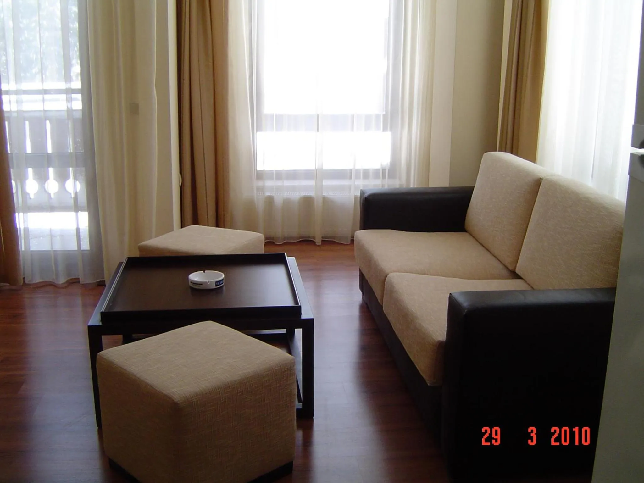 Living room in Spider House Aparthotel