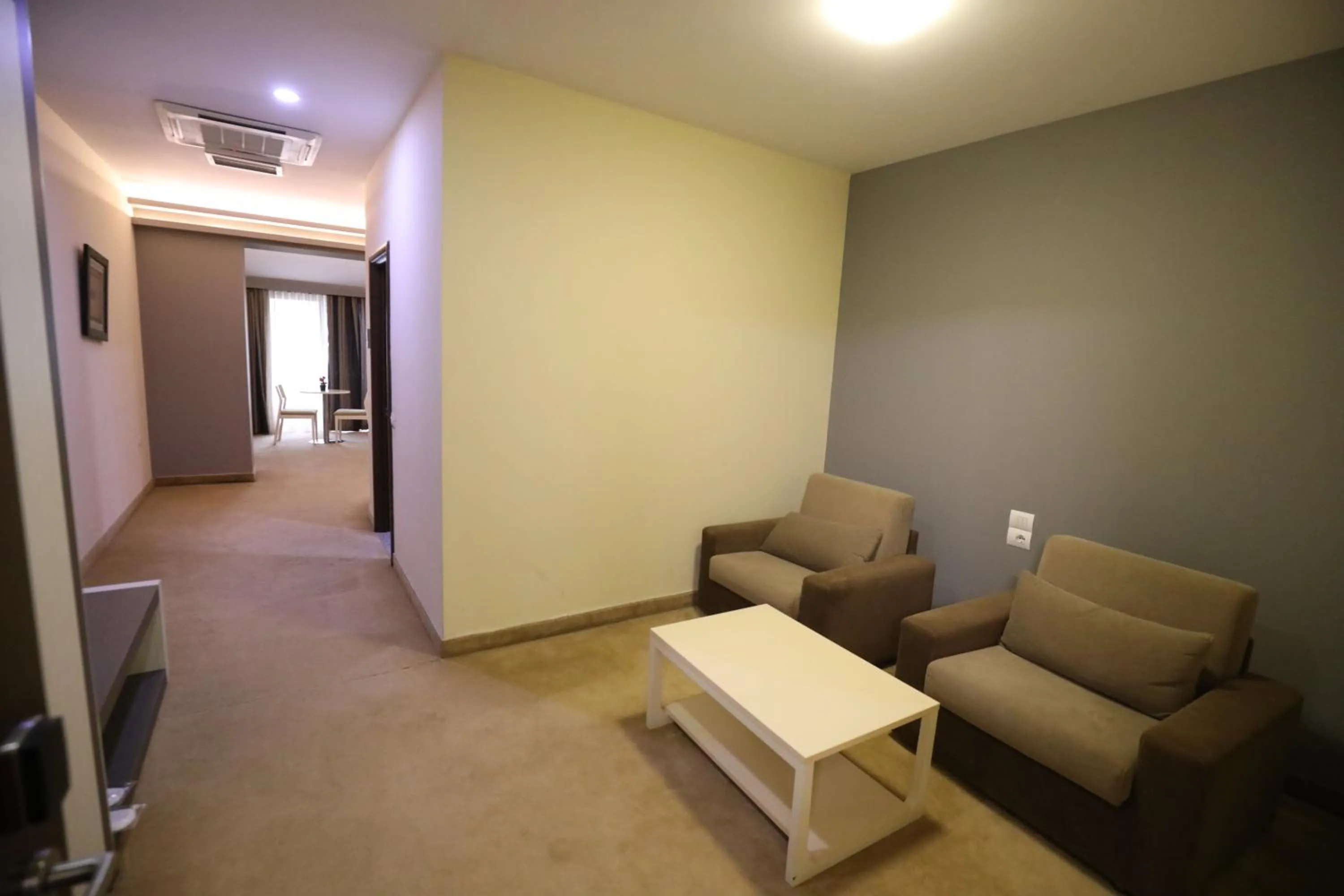 Seating area in Hotel 1 Maji