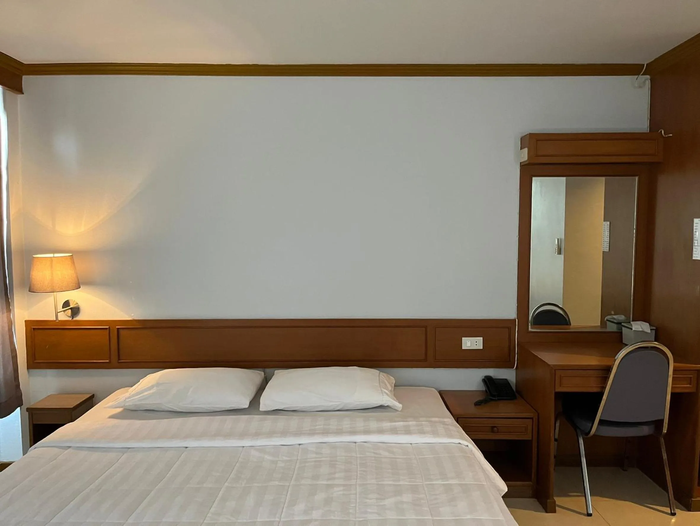 Bed in Naraigrand Hotel (โรงแรมนารายณ์แกรนด์)