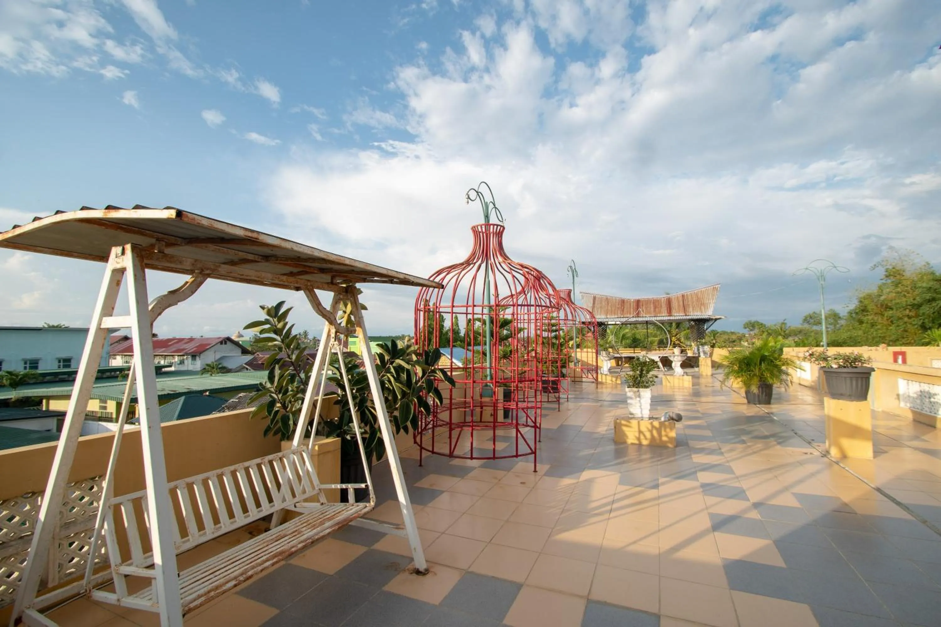 Balcony/Terrace in RedDoorz Syariah @ Jalan Gajah Mada Meulaboh