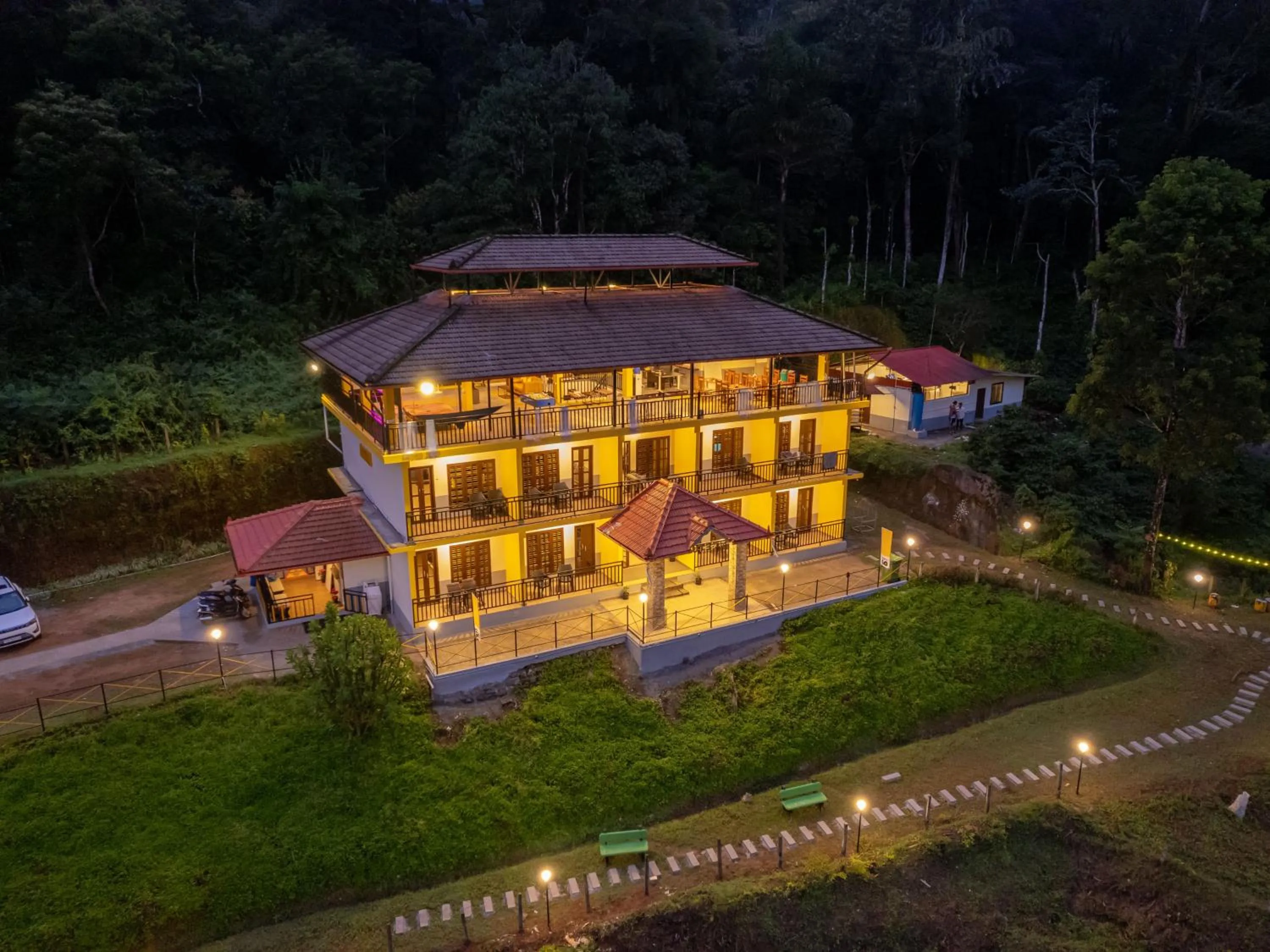 Property building in The Hosteller Coorg Rainforest, Madikeri