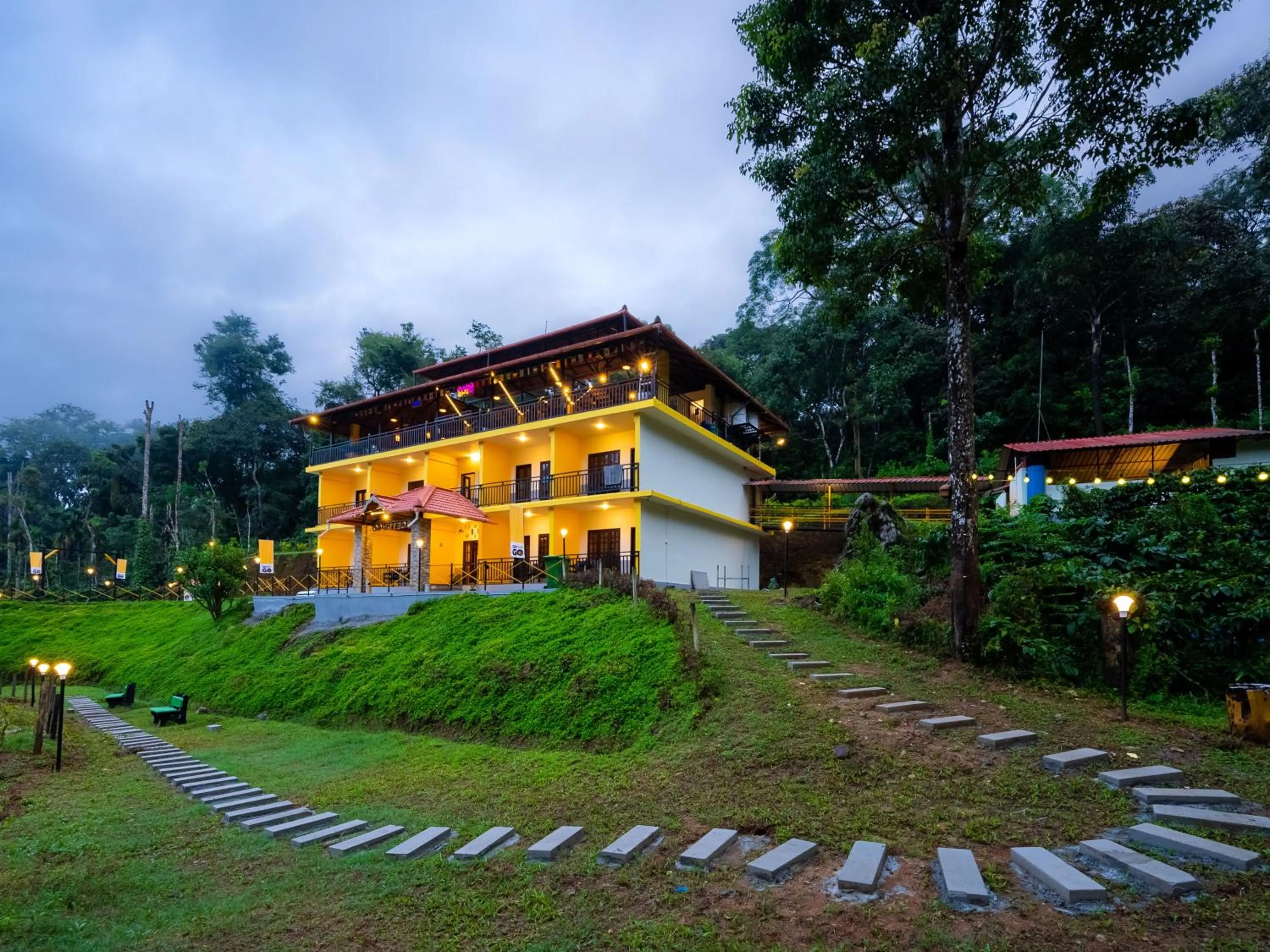 Property building in The Hosteller Coorg Rainforest, Madikeri