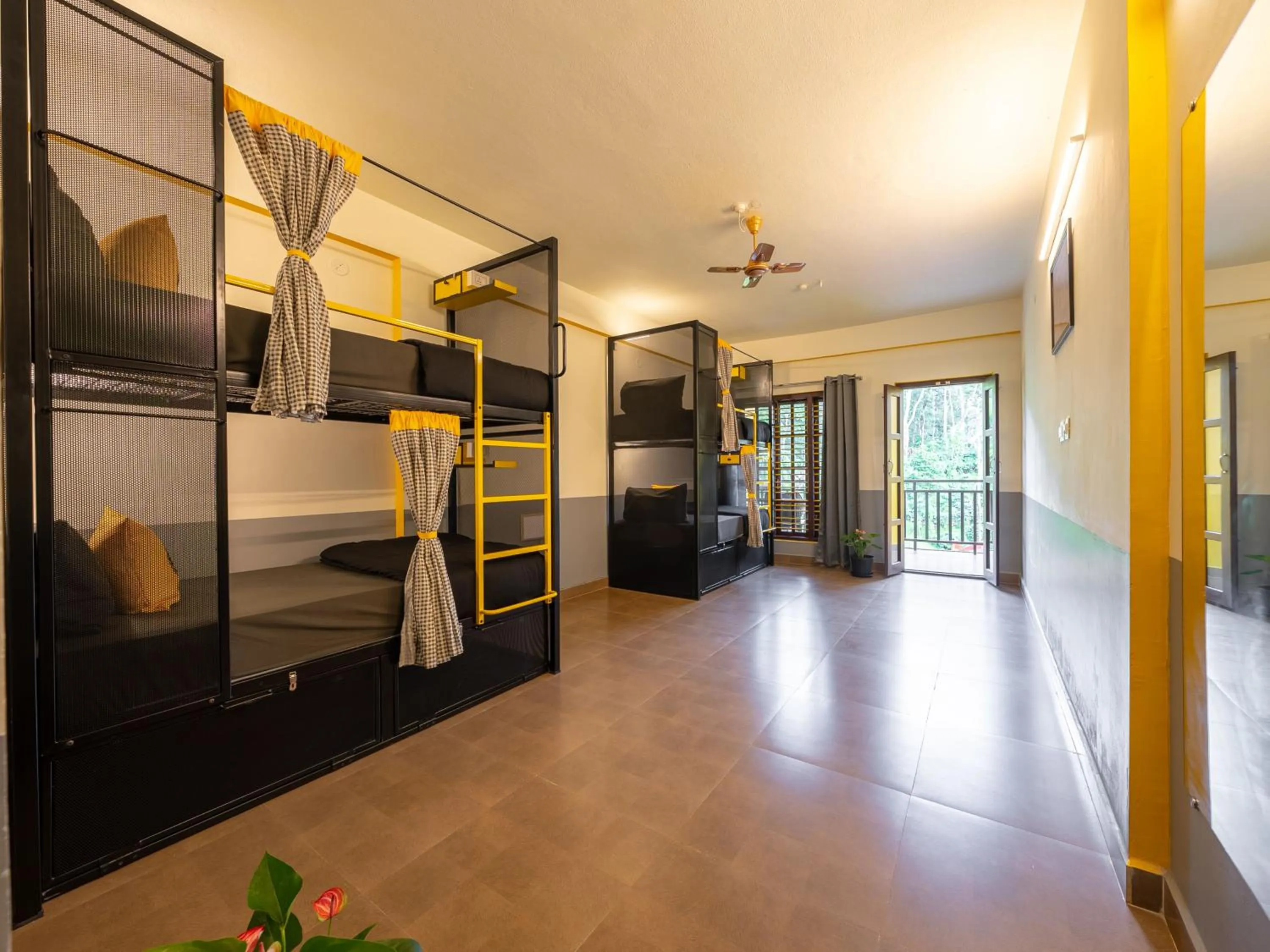 Bed in The Hosteller Coorg Rainforest, Madikeri