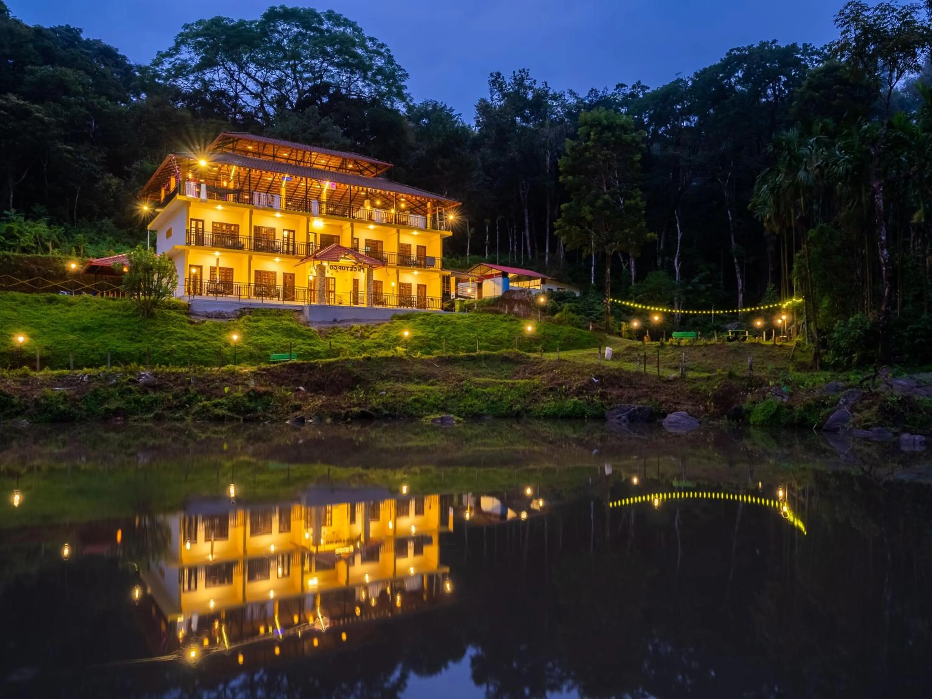 Property building in The Hosteller Coorg Rainforest, Madikeri