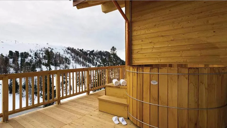 Balcony/Terrace in Résidence Carlina by Les Etincelles