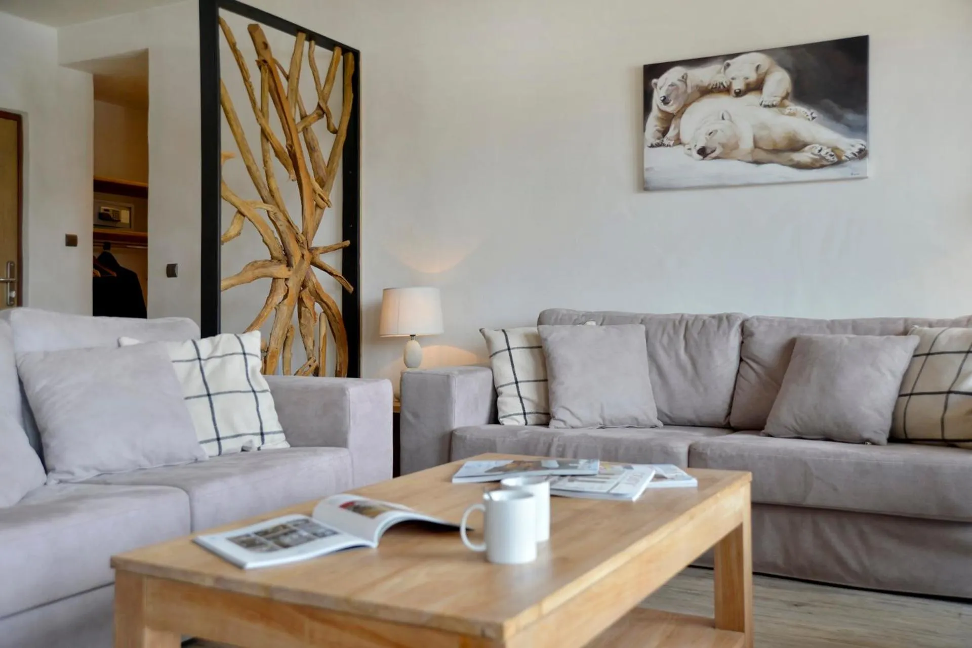 Living room in Résidence Carlina by Les Etincelles