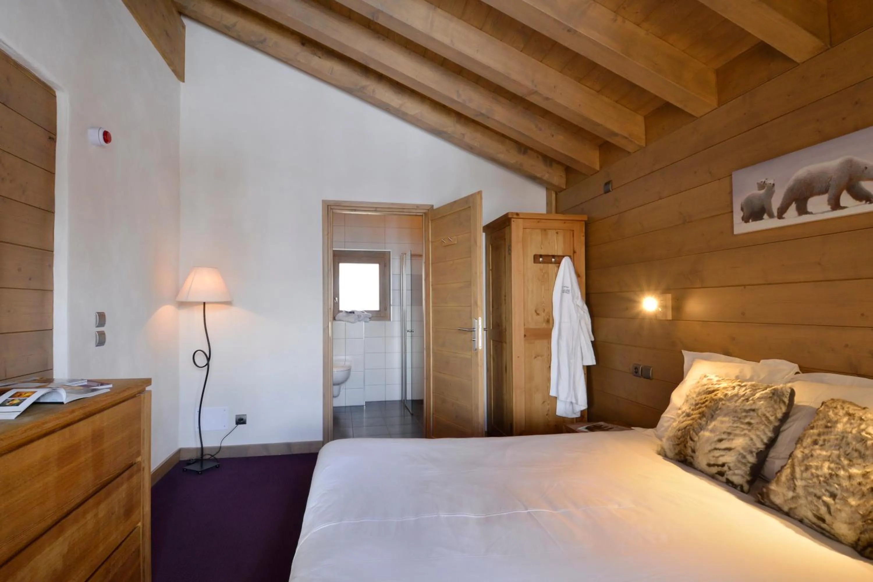 Bedroom, Bed in Résidence Carlina by Les Etincelles