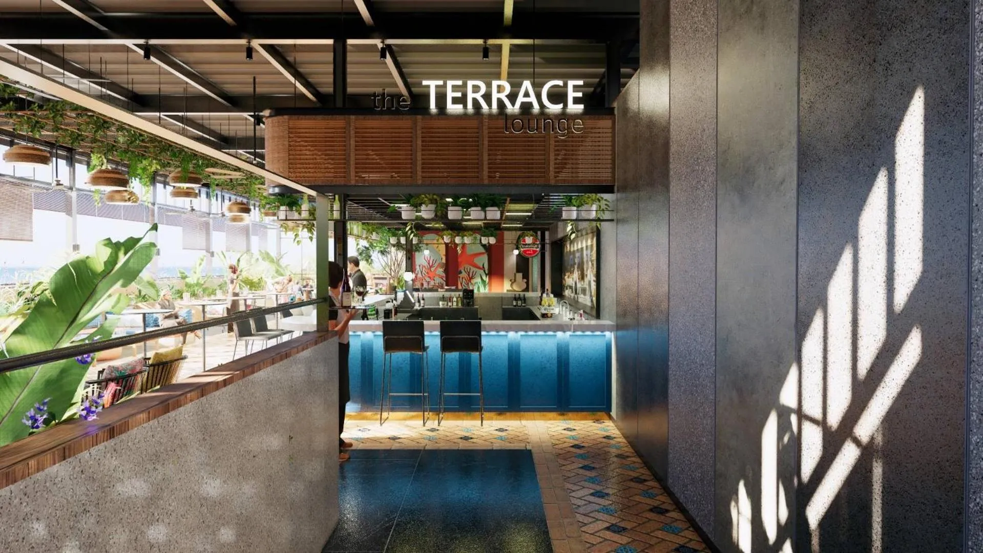 Lounge or bar in Zone By The Park Gopalpur