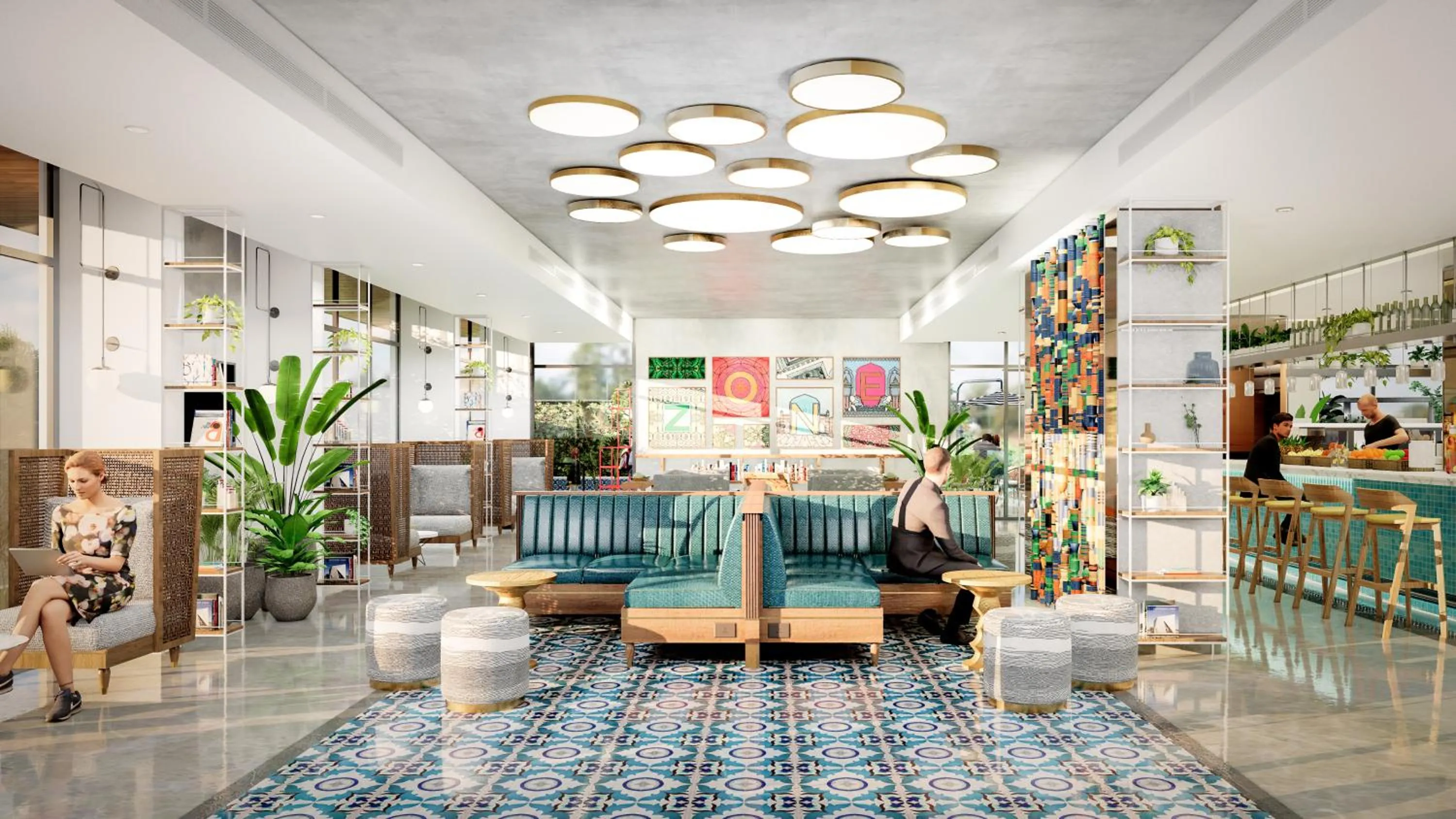 Lobby or reception in Zone By The Park Gopalpur