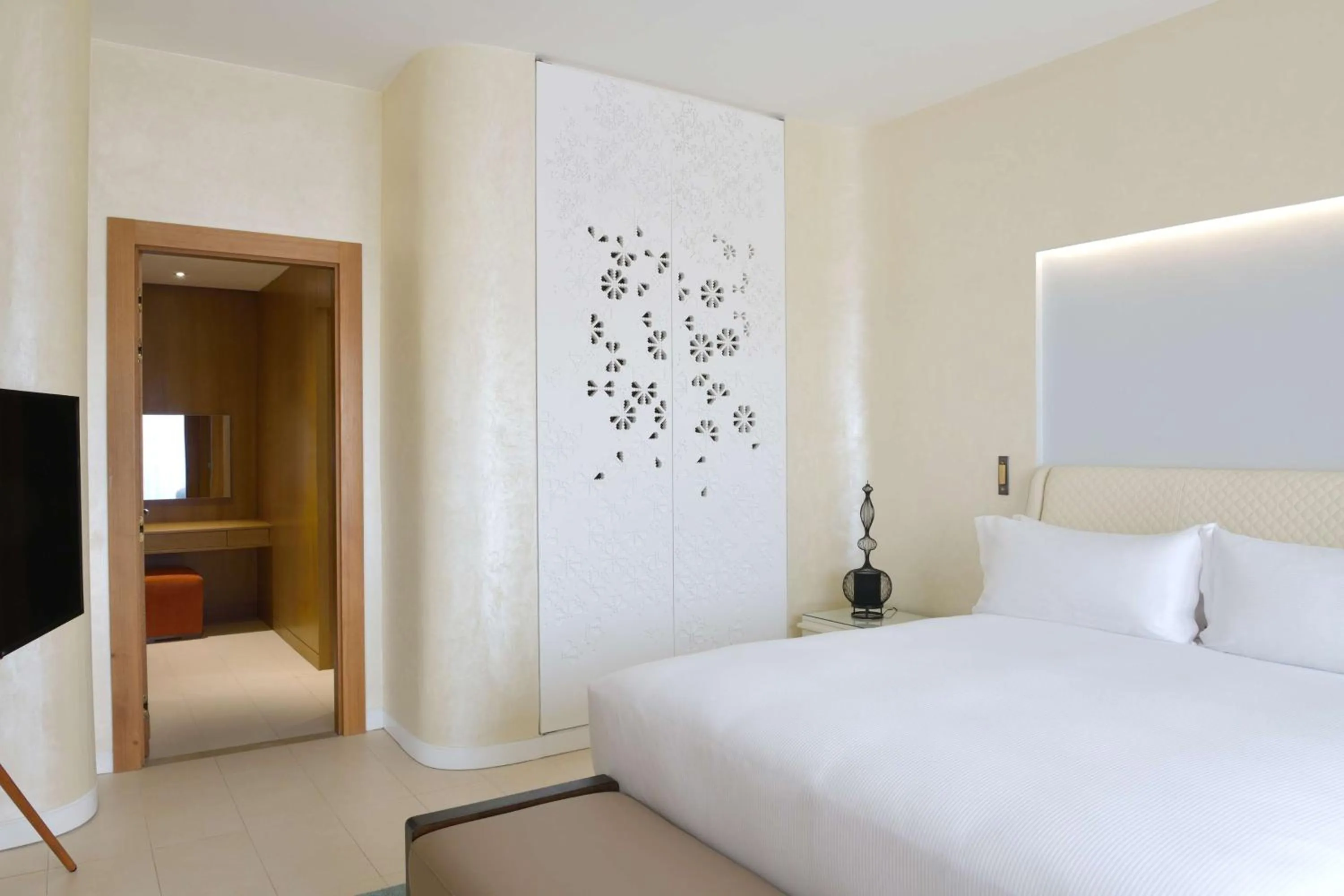 Bed in Hilton Taghazout Bay Beach Resort & Spa