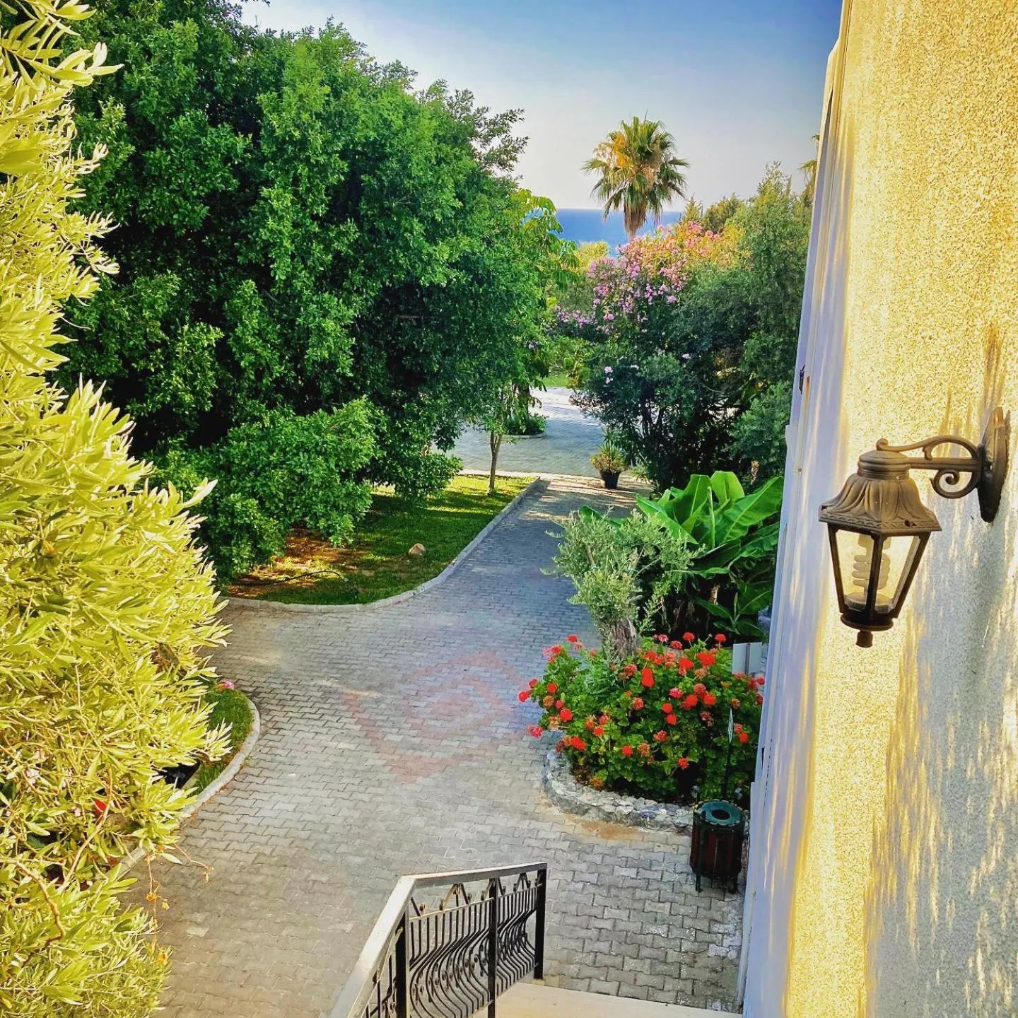 Patio in Bare Hill Holiday Apartments