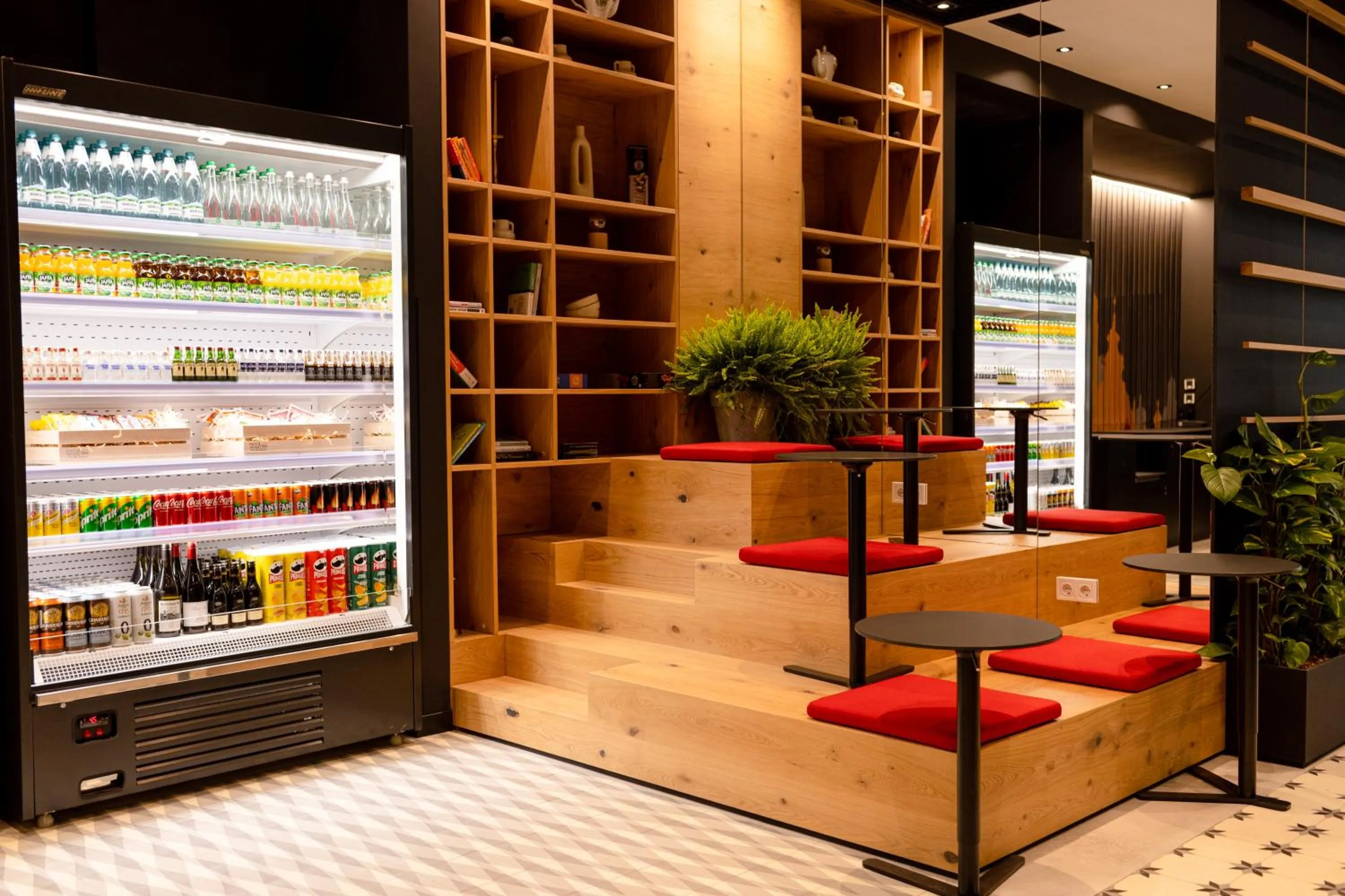 Seating area in ibis Lviv Center