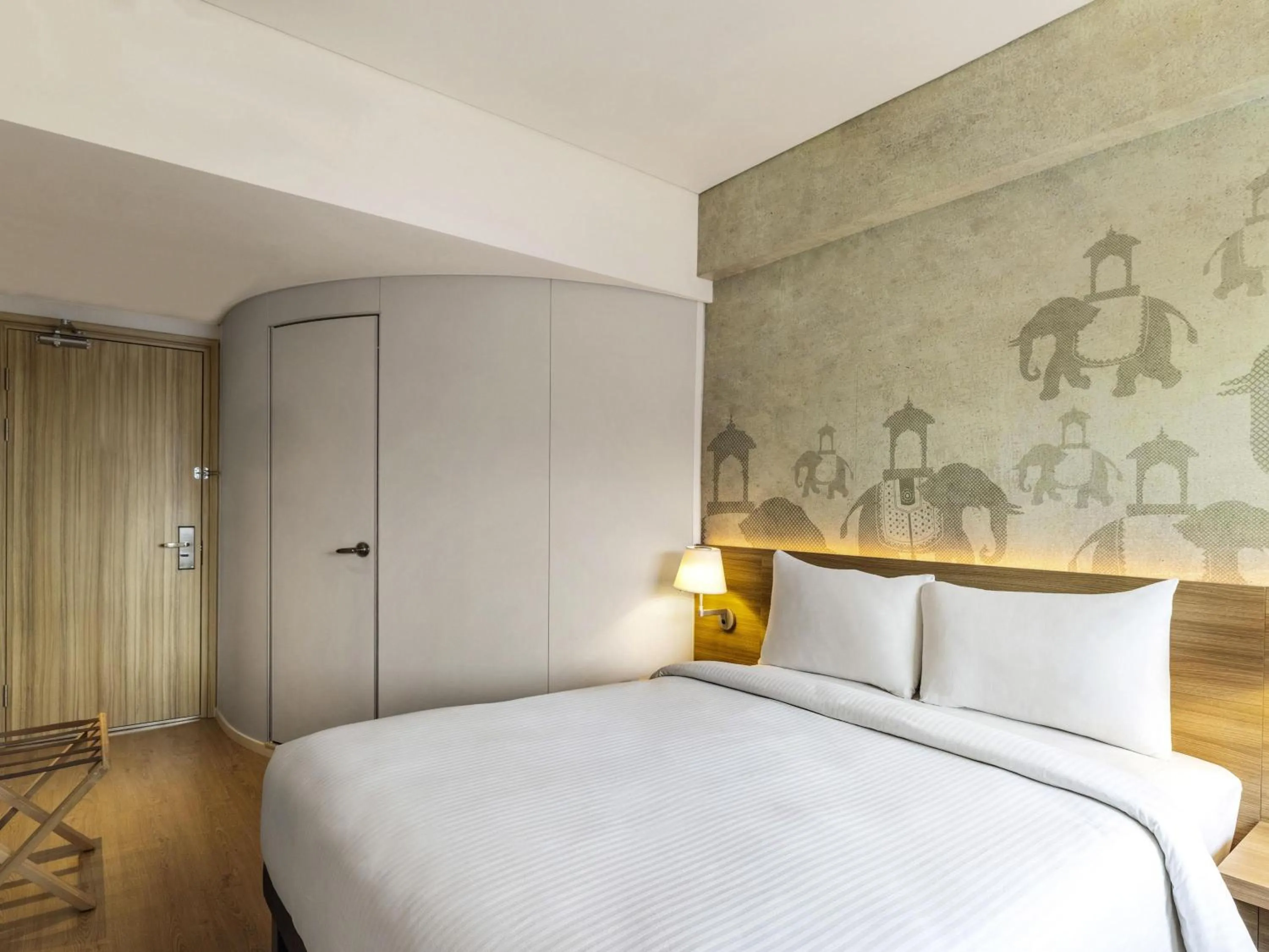 Bedroom, Bed in ibis Bengaluru Hebbal - An Accor Brand