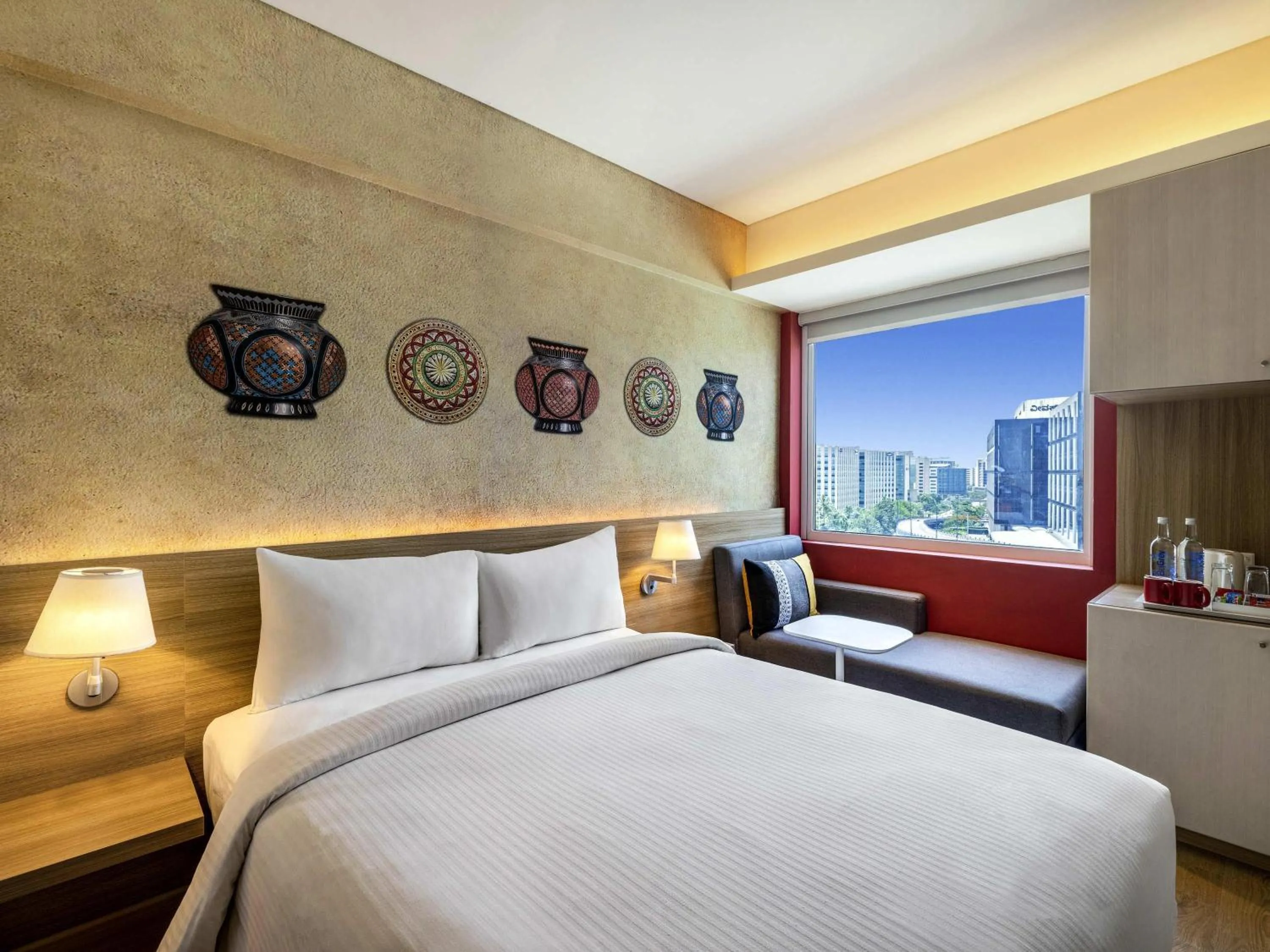 Bedroom, Bed in ibis Bengaluru Hebbal - An Accor Brand