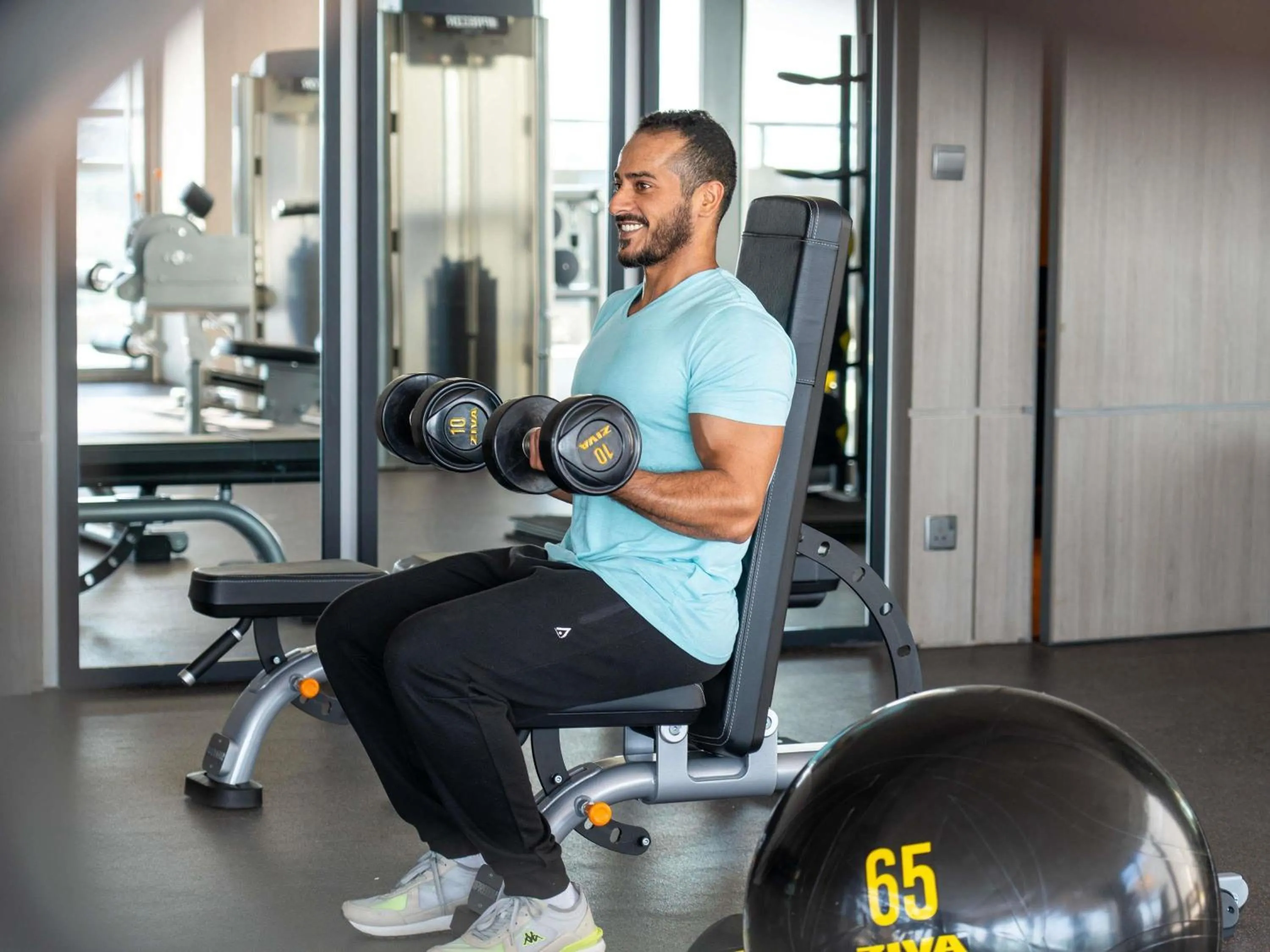 Fitness centre/facilities in Swissotel Living Jeddah