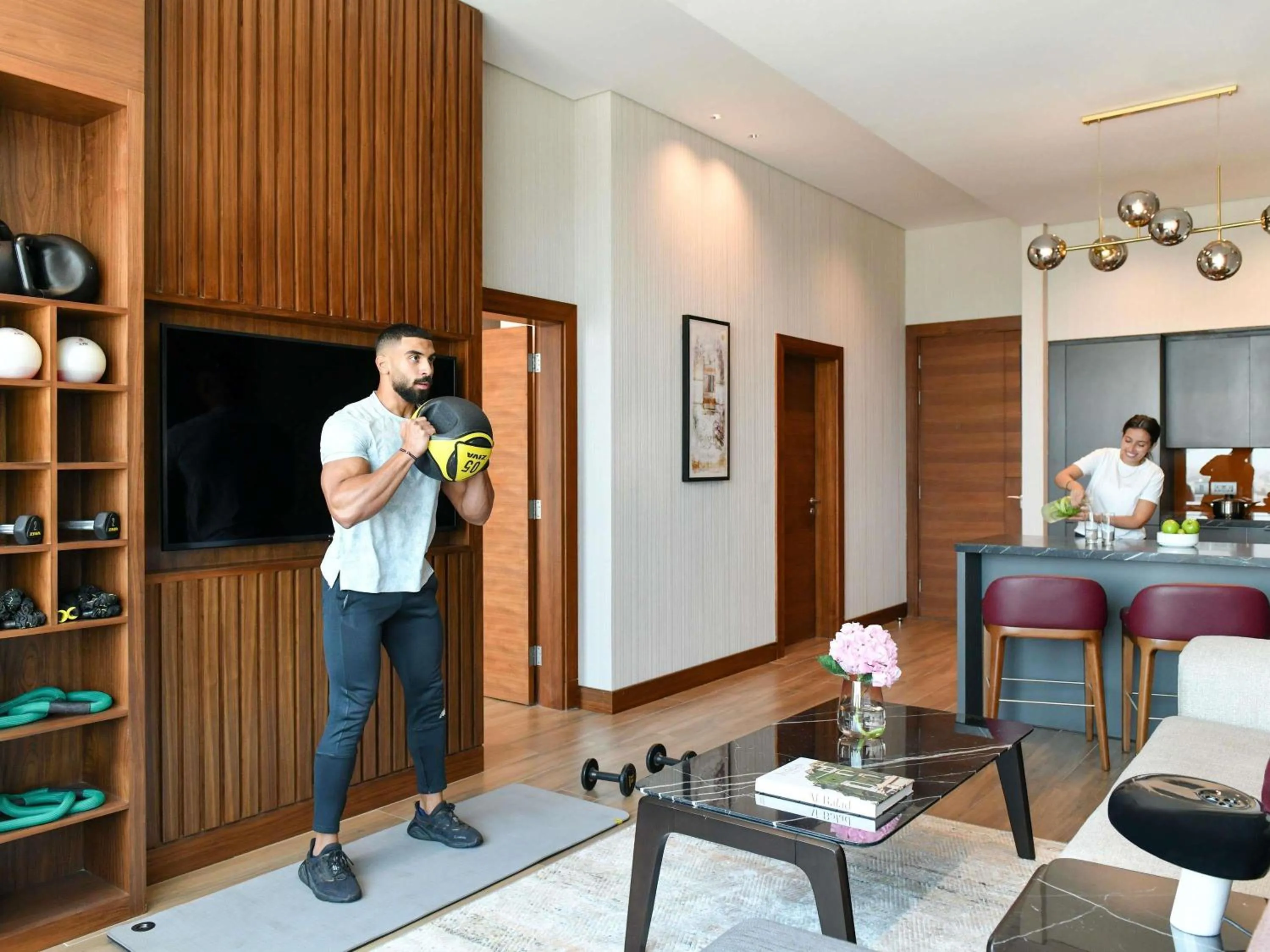 Bedroom in Swissotel Living Jeddah