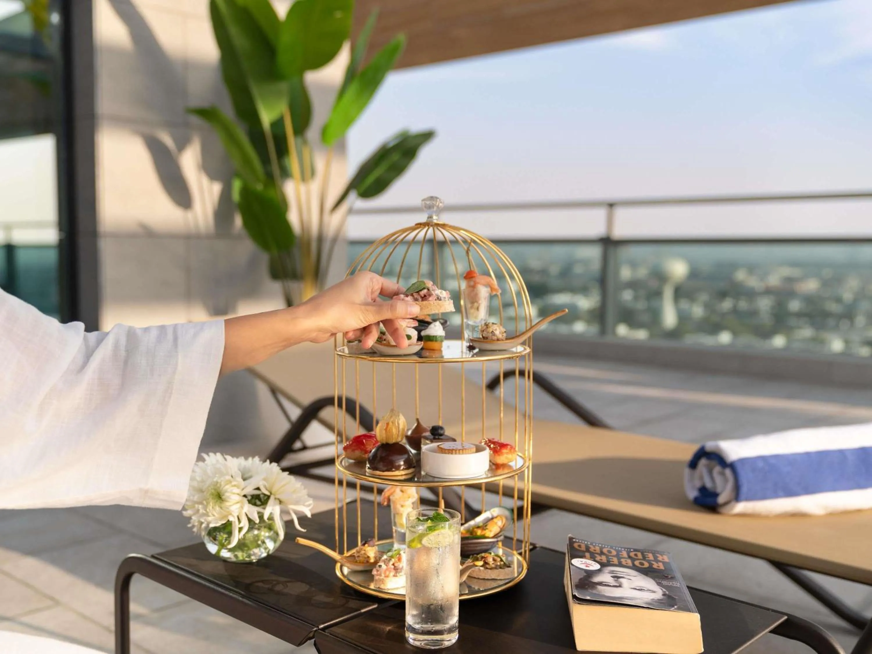 Pool view in Swissotel Living Jeddah