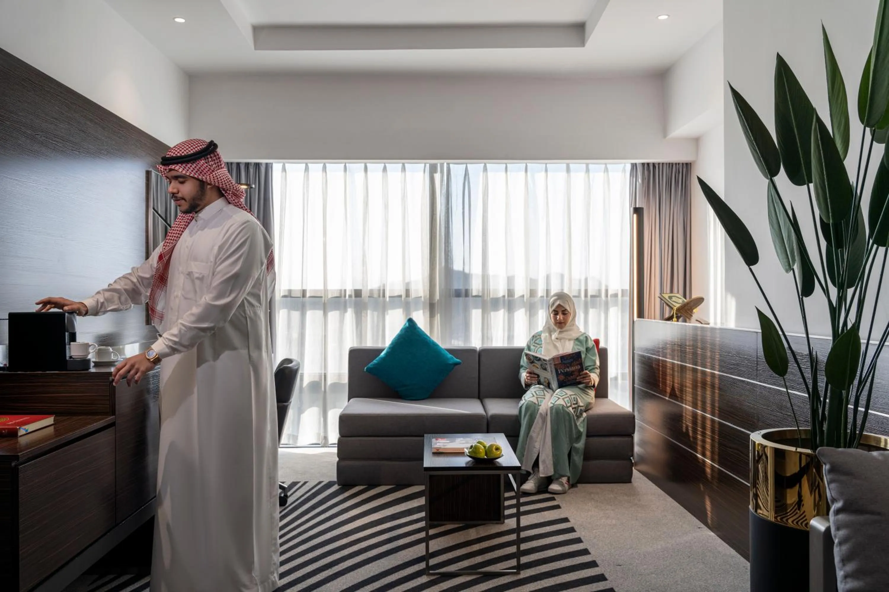 People in Novotel Makkah Thakher City