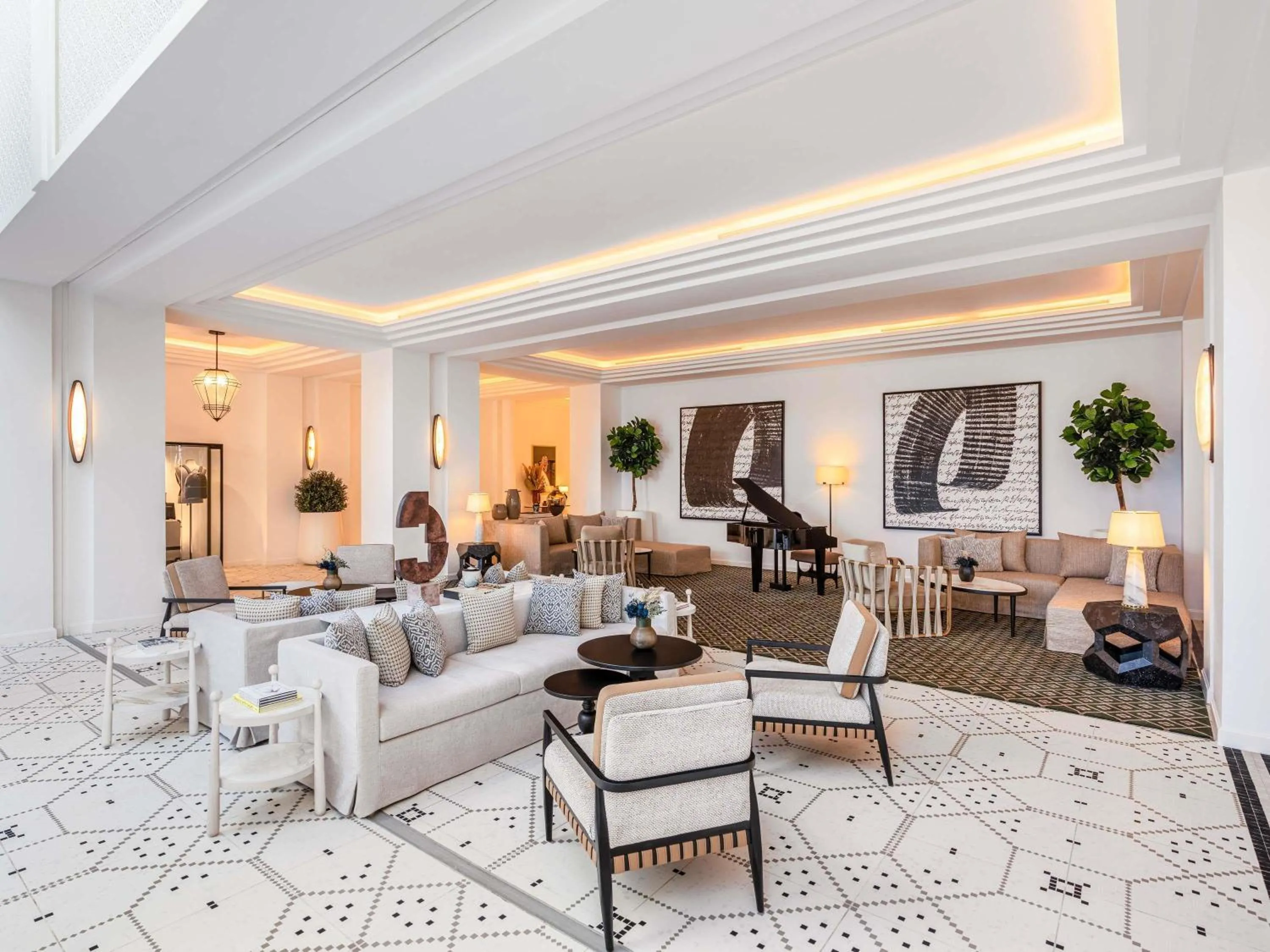 Lounge or bar in Fairmont La Marina Rabat Sale Hotel