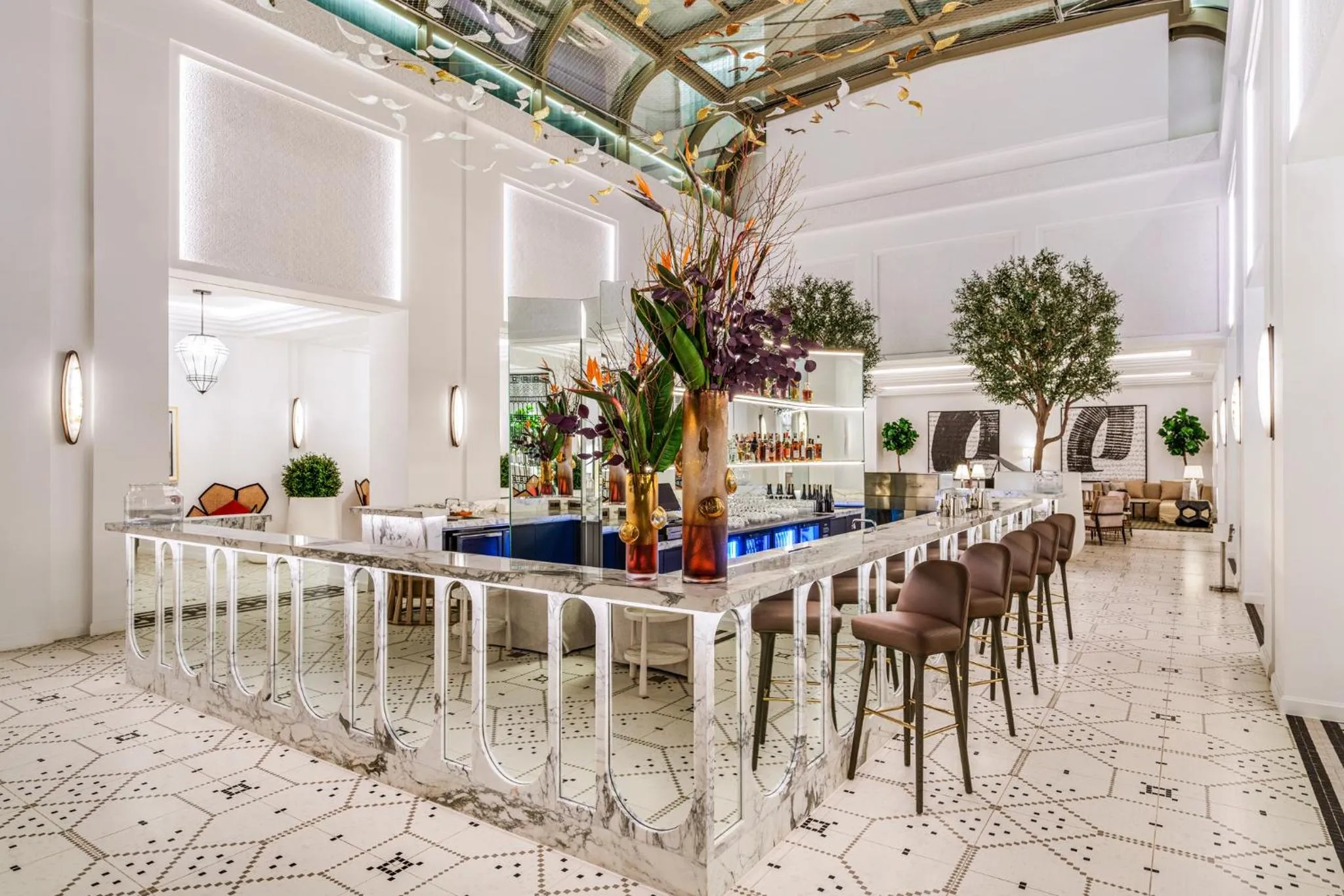 Lounge or bar in Fairmont La Marina Rabat Sale Hotel