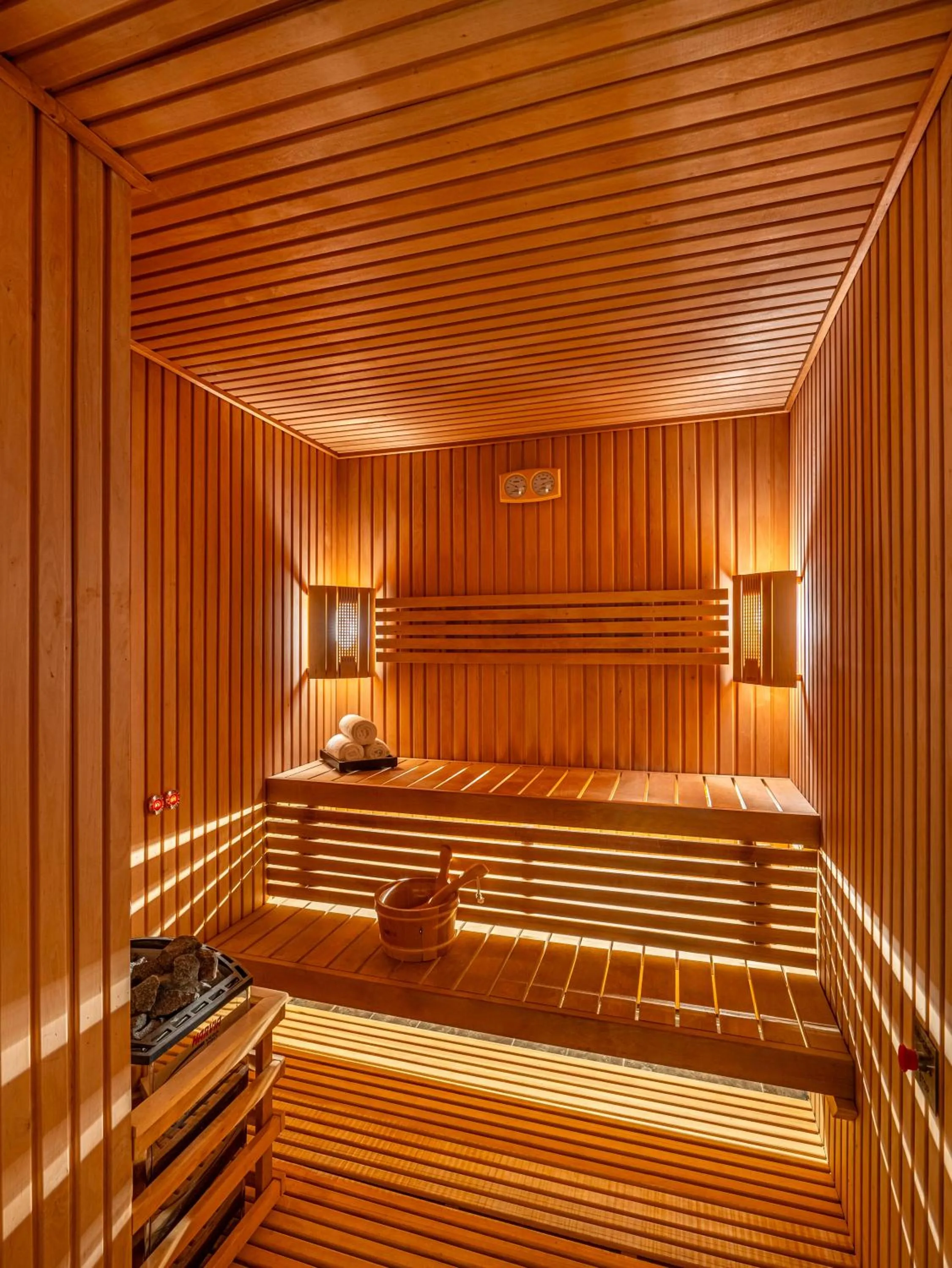 Sauna in Fairmont La Marina Rabat Sale Hotel