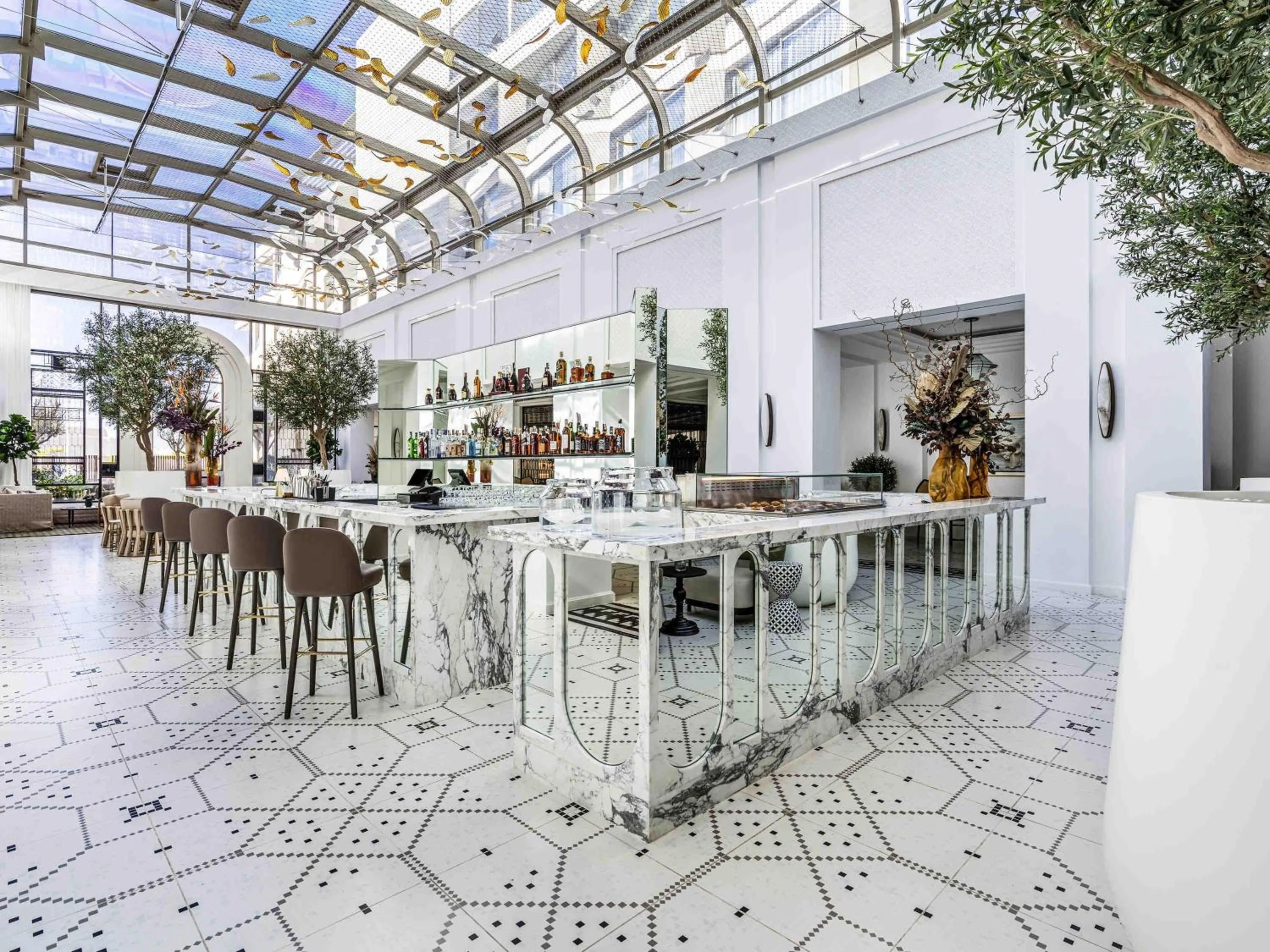 Lounge or bar in Fairmont La Marina Rabat Sale Hotel