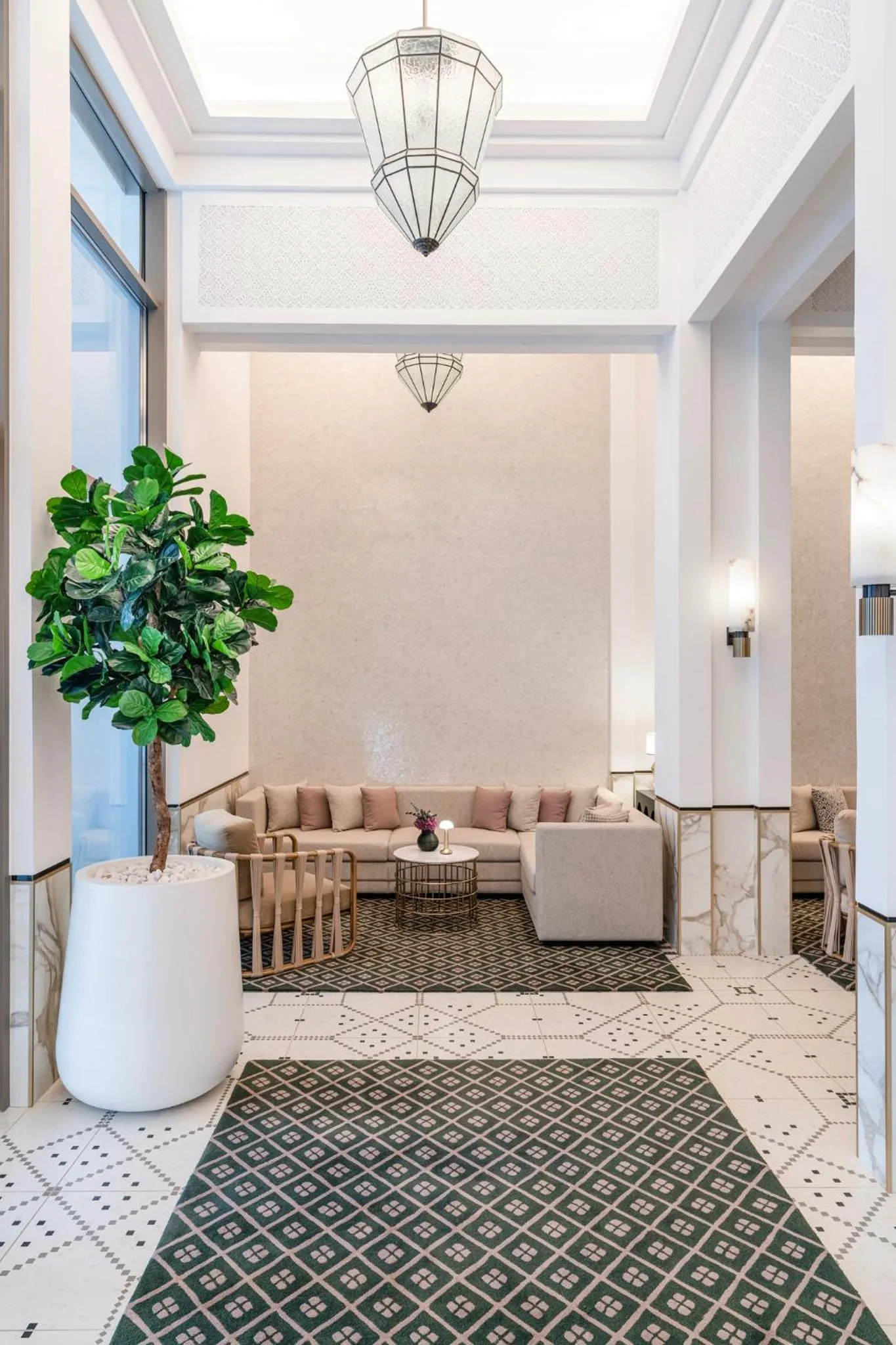 Lobby or reception in Fairmont La Marina Rabat Sale Hotel
