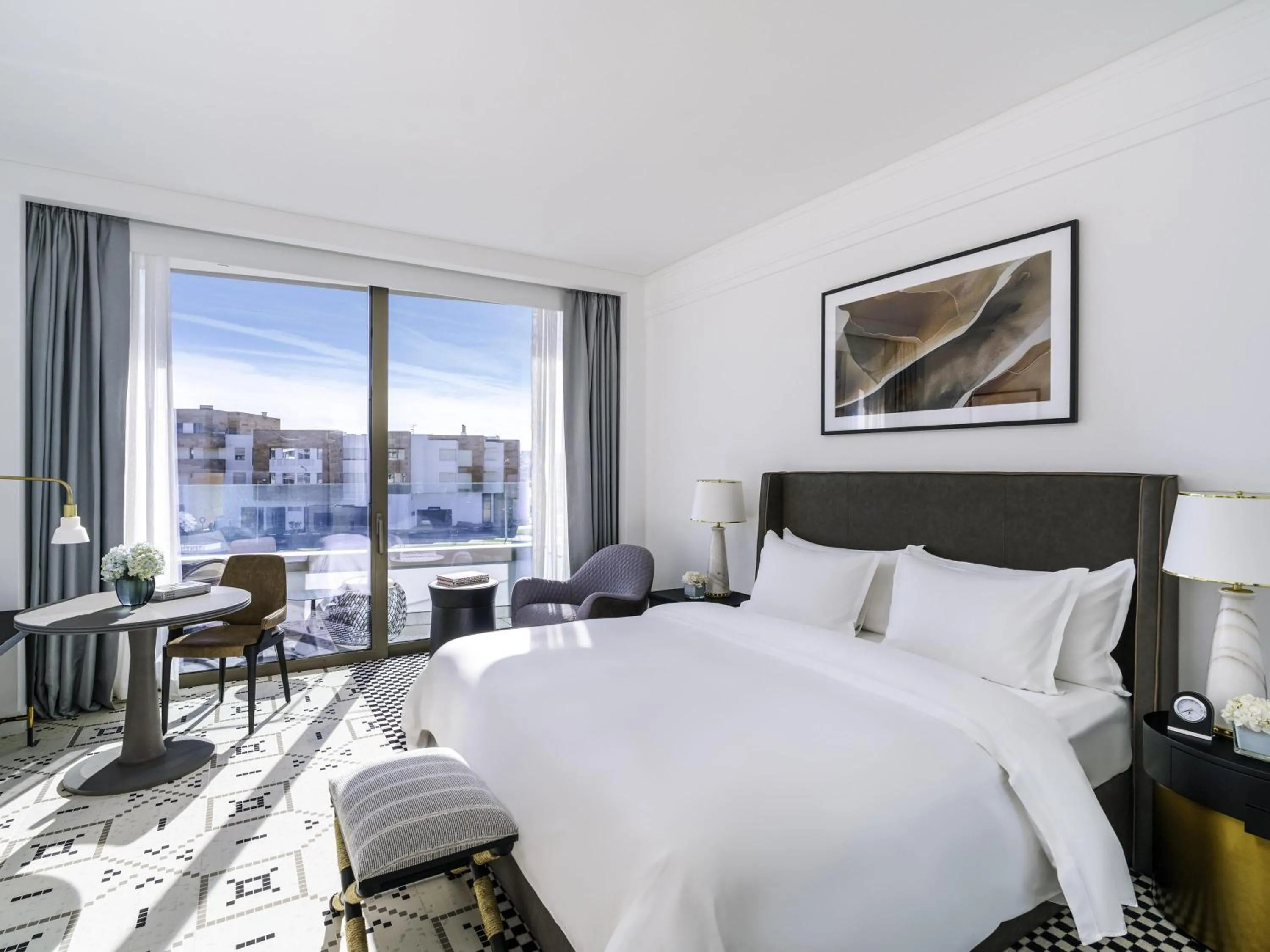 Bedroom, Bed in Fairmont La Marina Rabat Sale Hotel