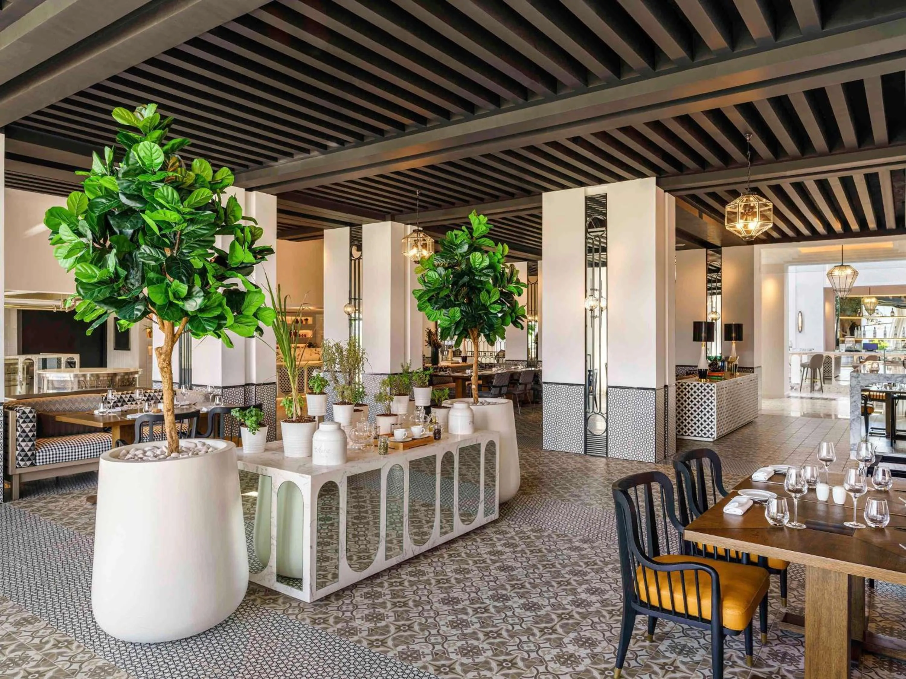 Restaurant/places to eat in Fairmont La Marina Rabat Sale Hotel