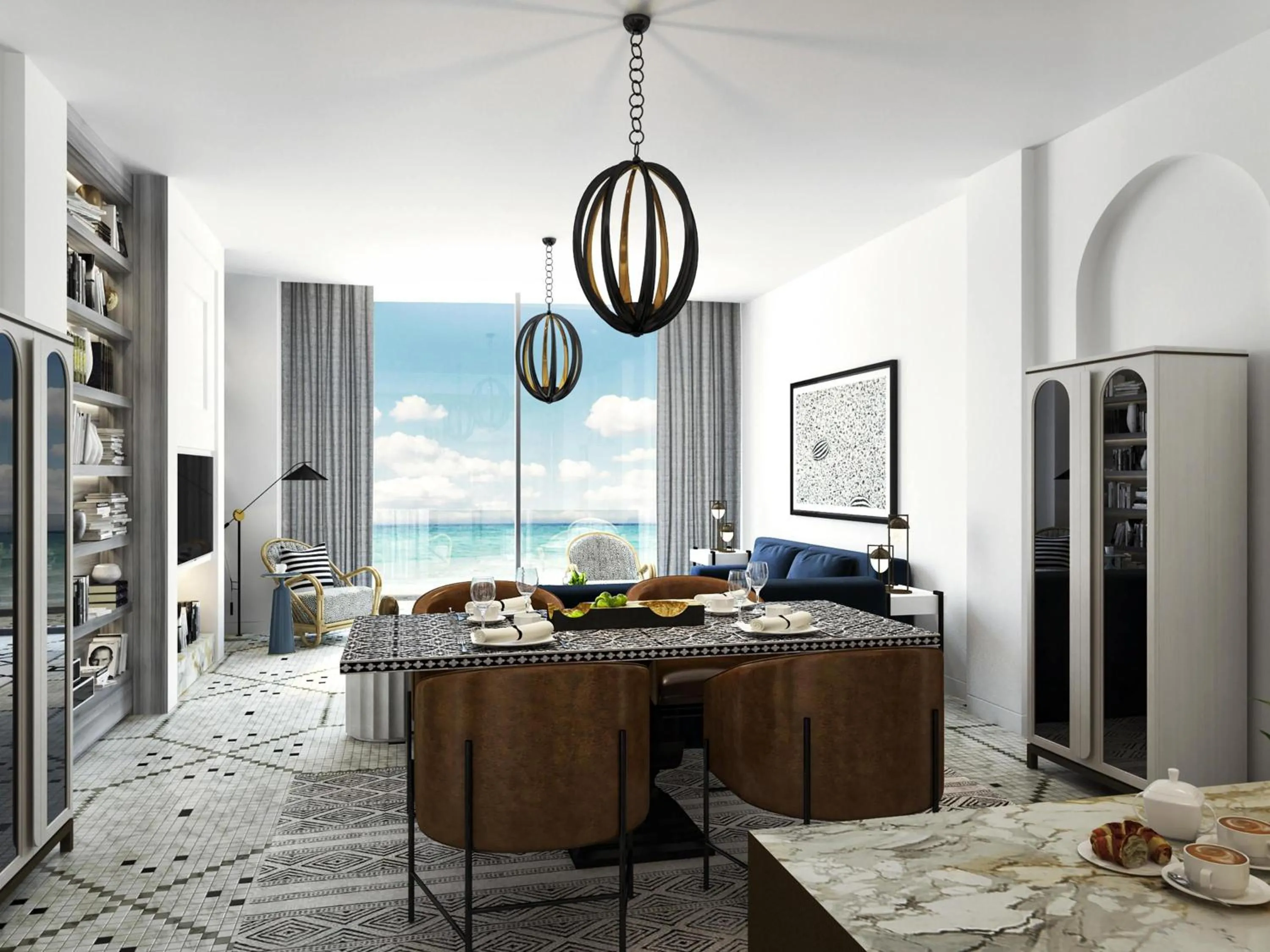 Bedroom in Fairmont La Marina Rabat Sale Hotel