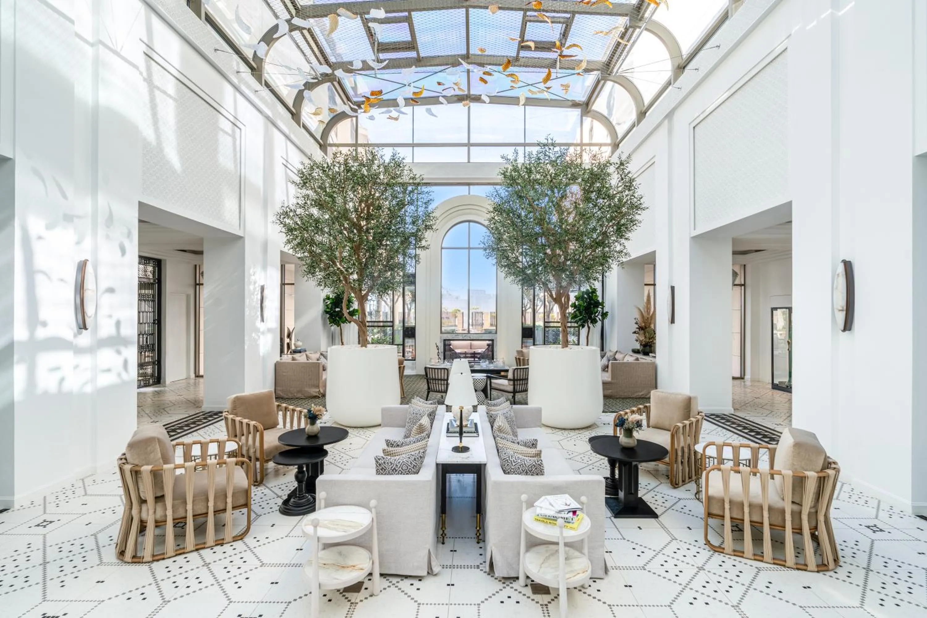 Patio in Fairmont La Marina Rabat Sale Hotel