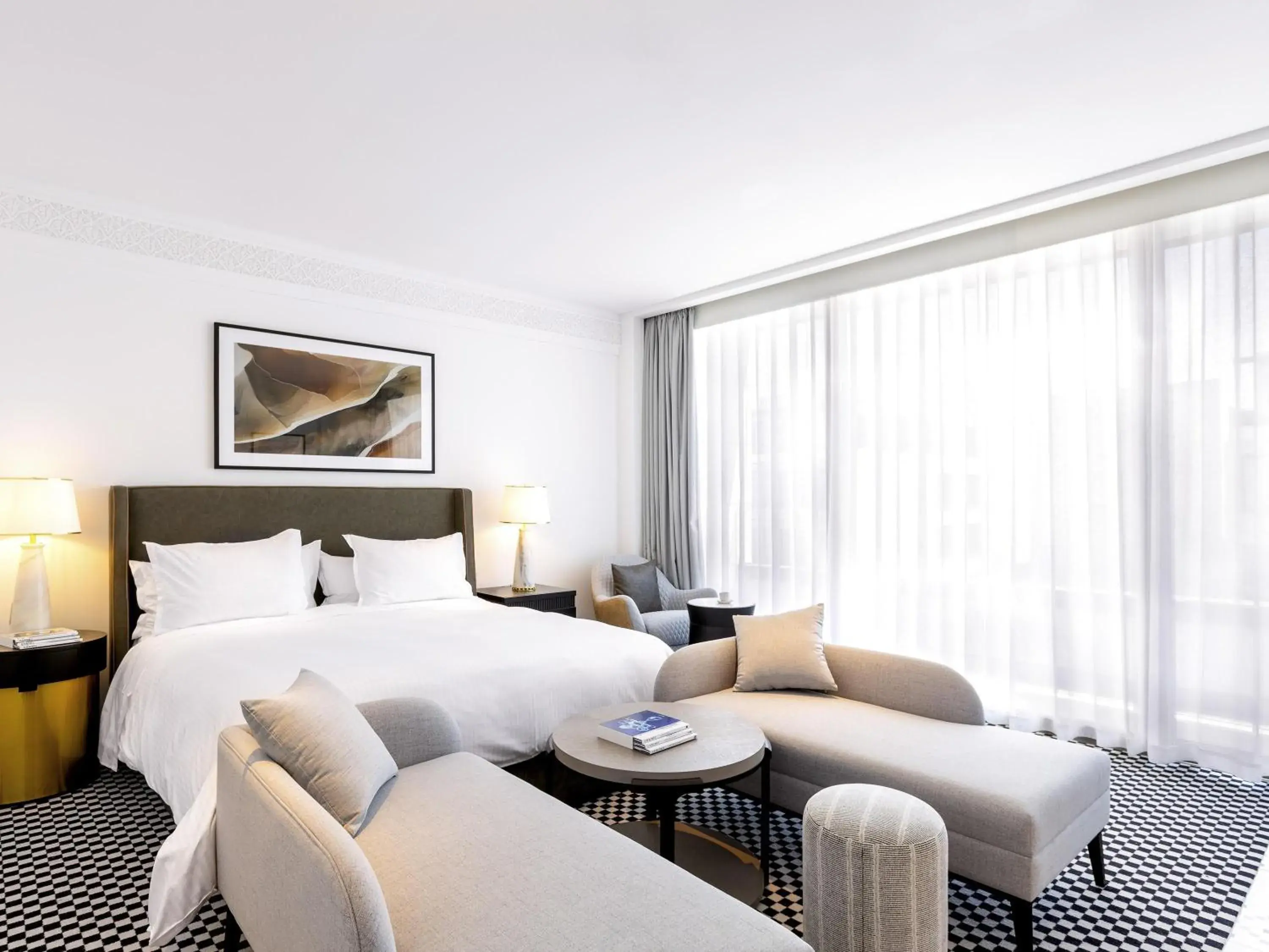 Junior Suite with One King bed and Balcony in Fairmont La Marina Rabat Sale Hotel Junior Suite with One King bed and Balcony in Fairmont La Marina Rabat Sale Hotel