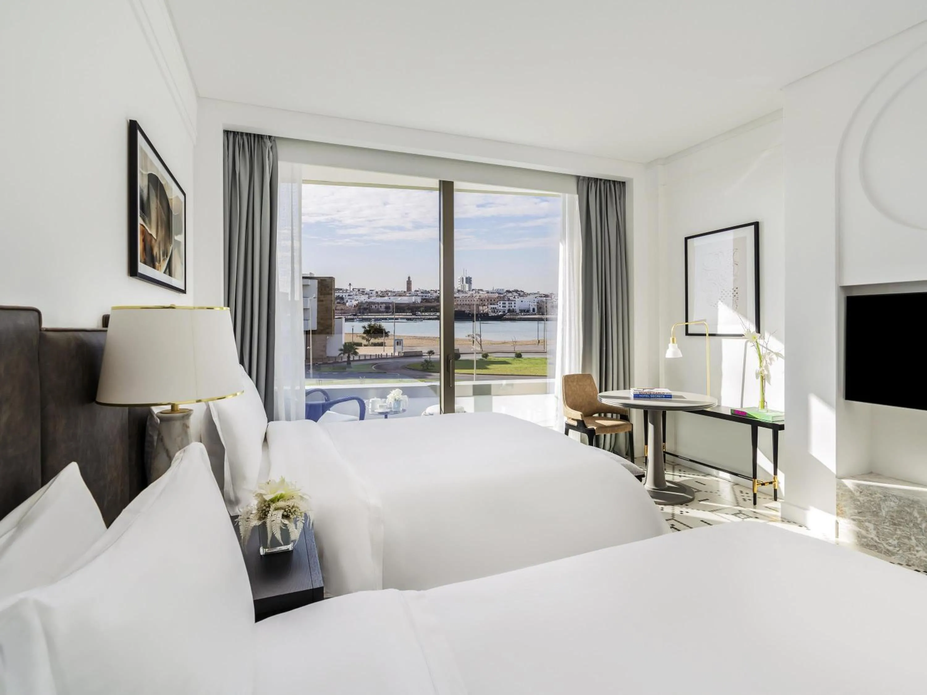 Bedroom, Bed in Fairmont La Marina Rabat Sale Hotel