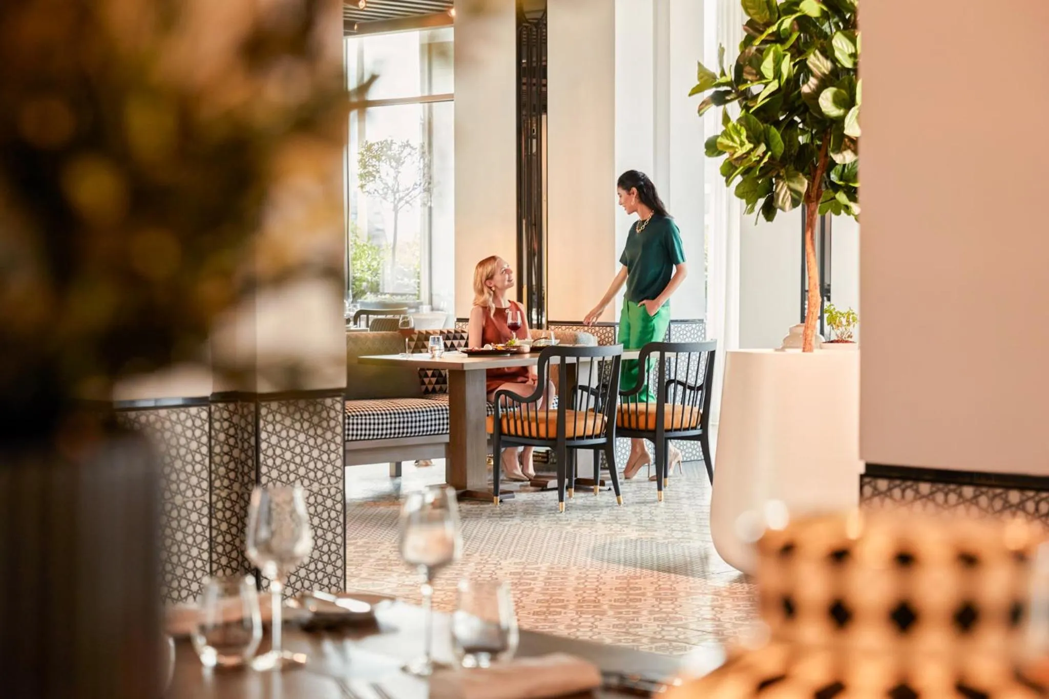 Restaurant/places to eat in Fairmont La Marina Rabat Sale Hotel