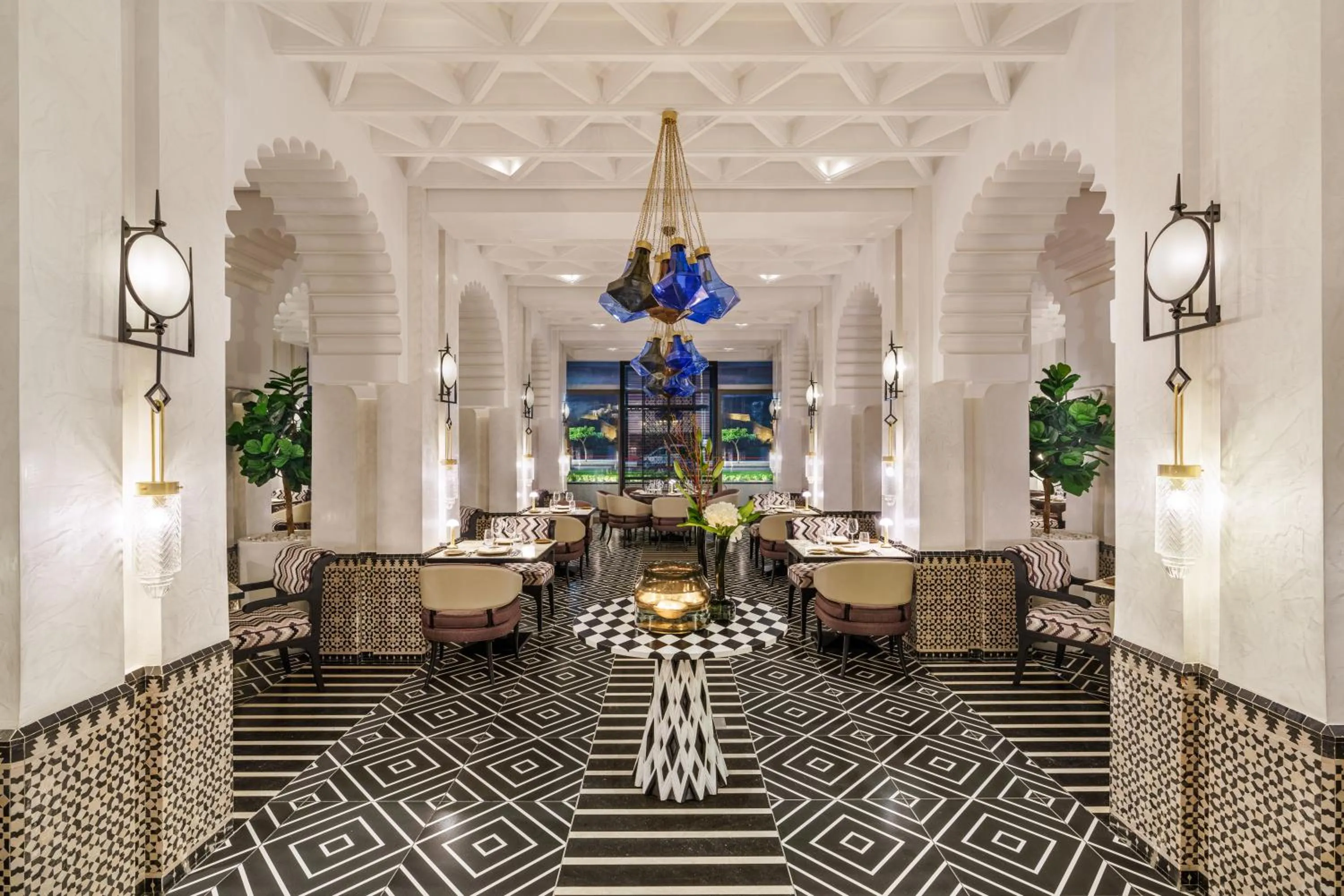 Restaurant/places to eat in Fairmont La Marina Rabat Sale Hotel