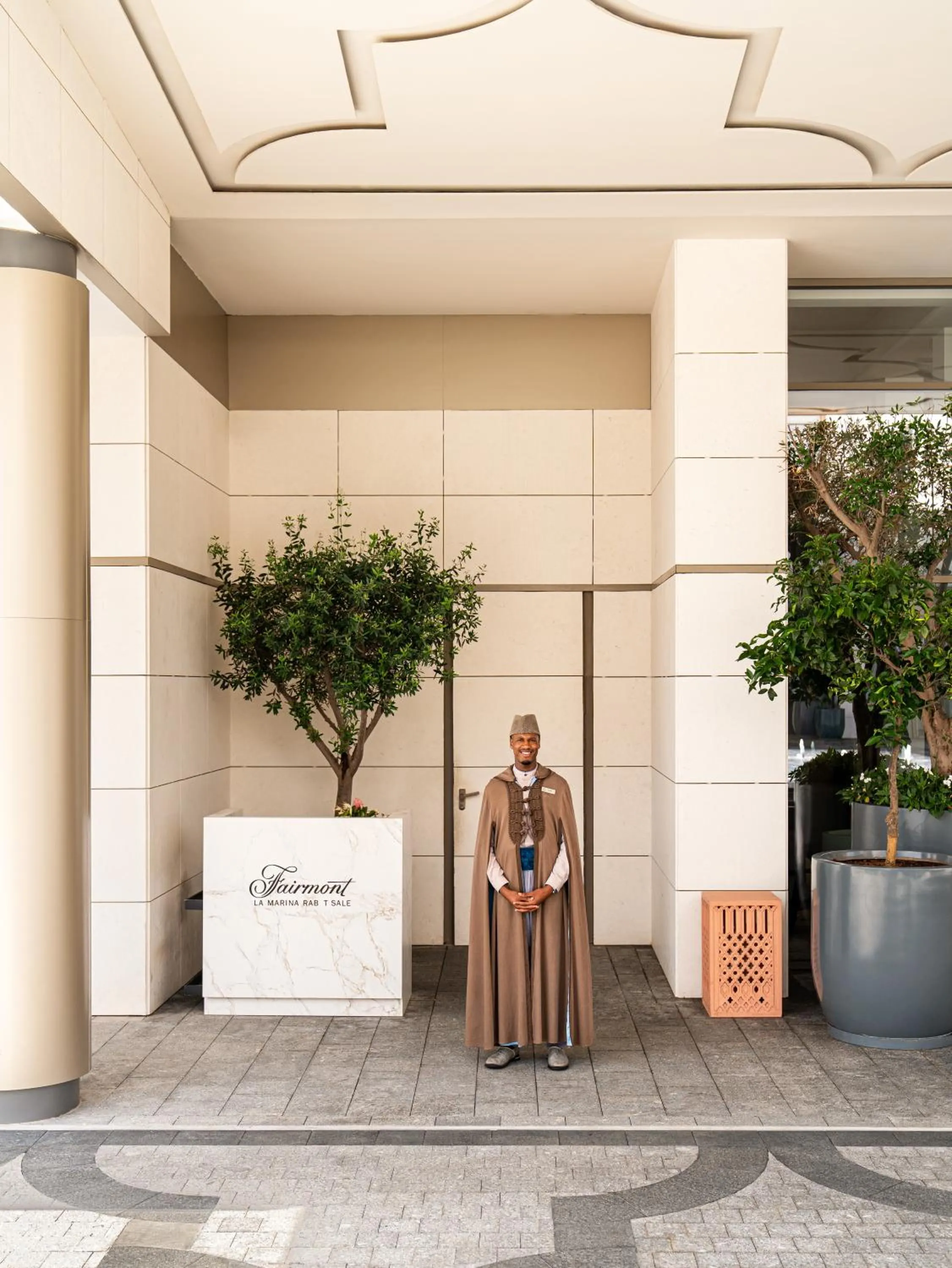 Facade/entrance in Fairmont La Marina Rabat Sale Hotel