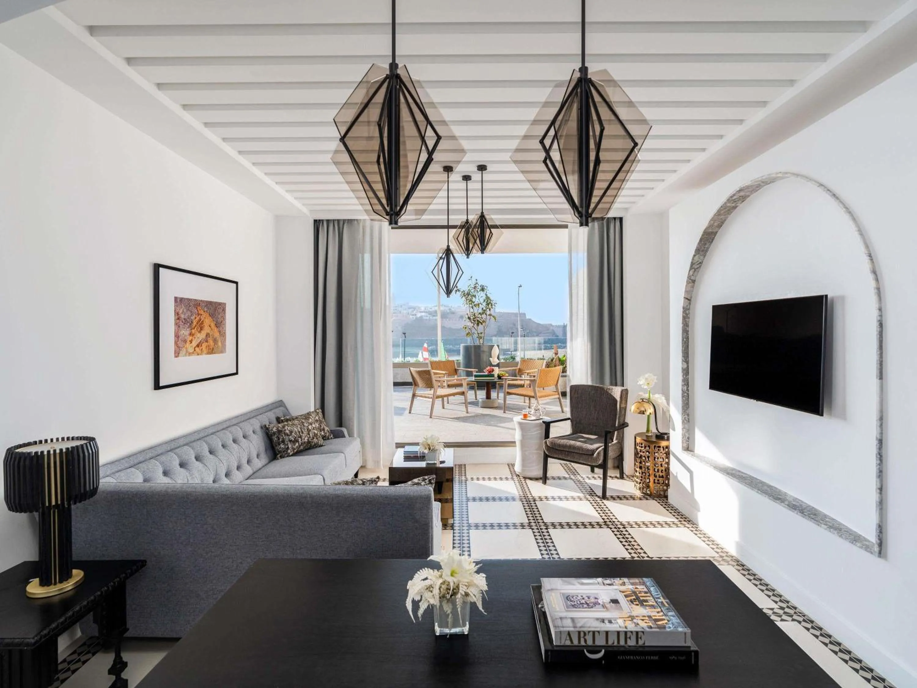 Bedroom in Fairmont La Marina Rabat Sale Hotel