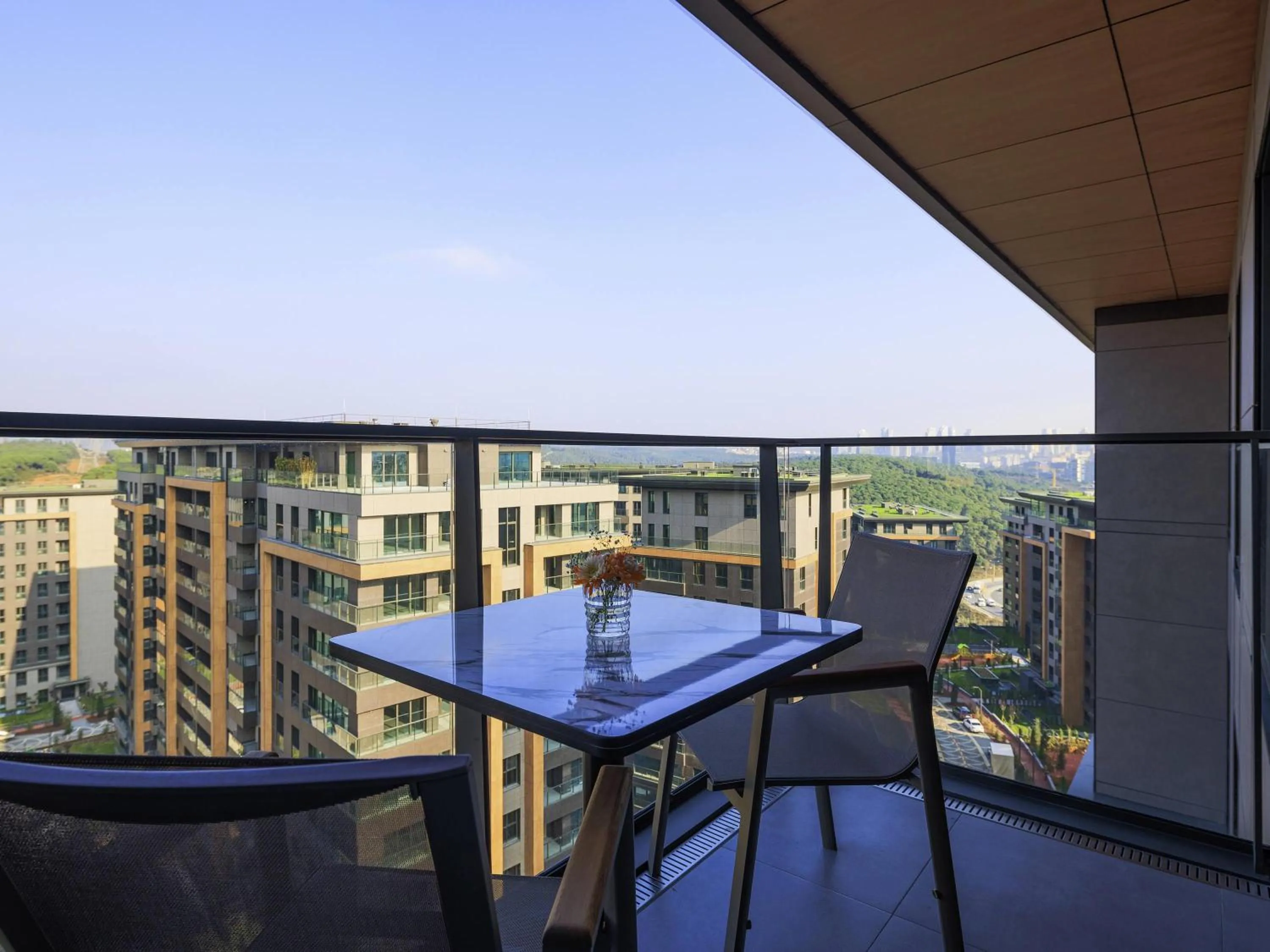 Bedroom in Movenpick Living Istanbul Camlivadi